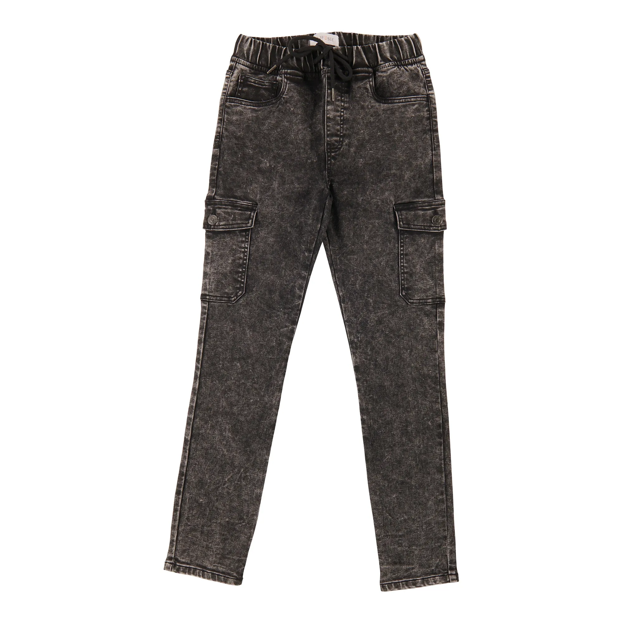 Women's Denim Cargo Jeggings sold by Giant Tiger
