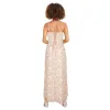 lily morgan Women's Lace-Up Chiffon Maxi Dress sold by Giant Tiger