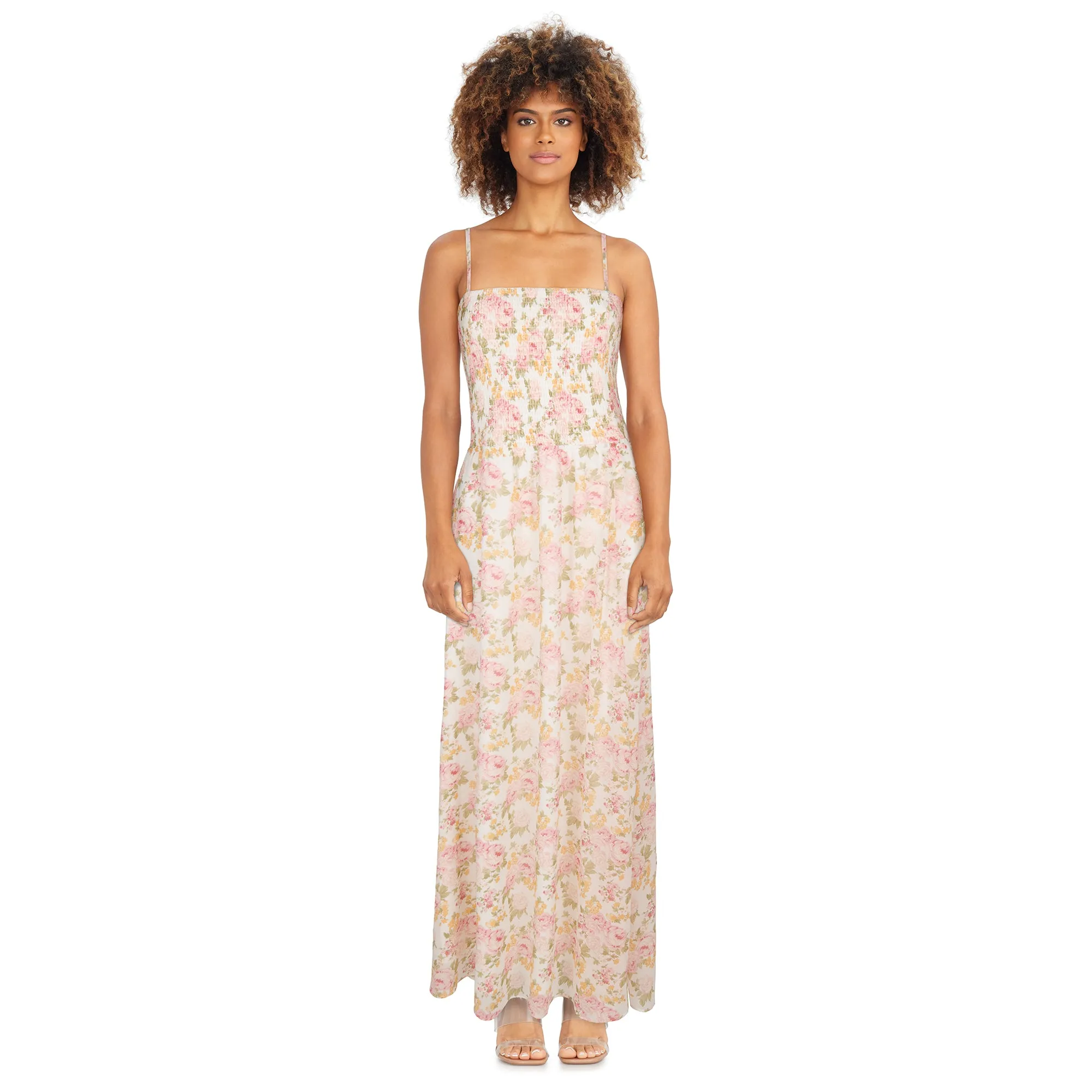 lily morgan Women's Lace-Up Chiffon Maxi Dress sold by Giant Tiger