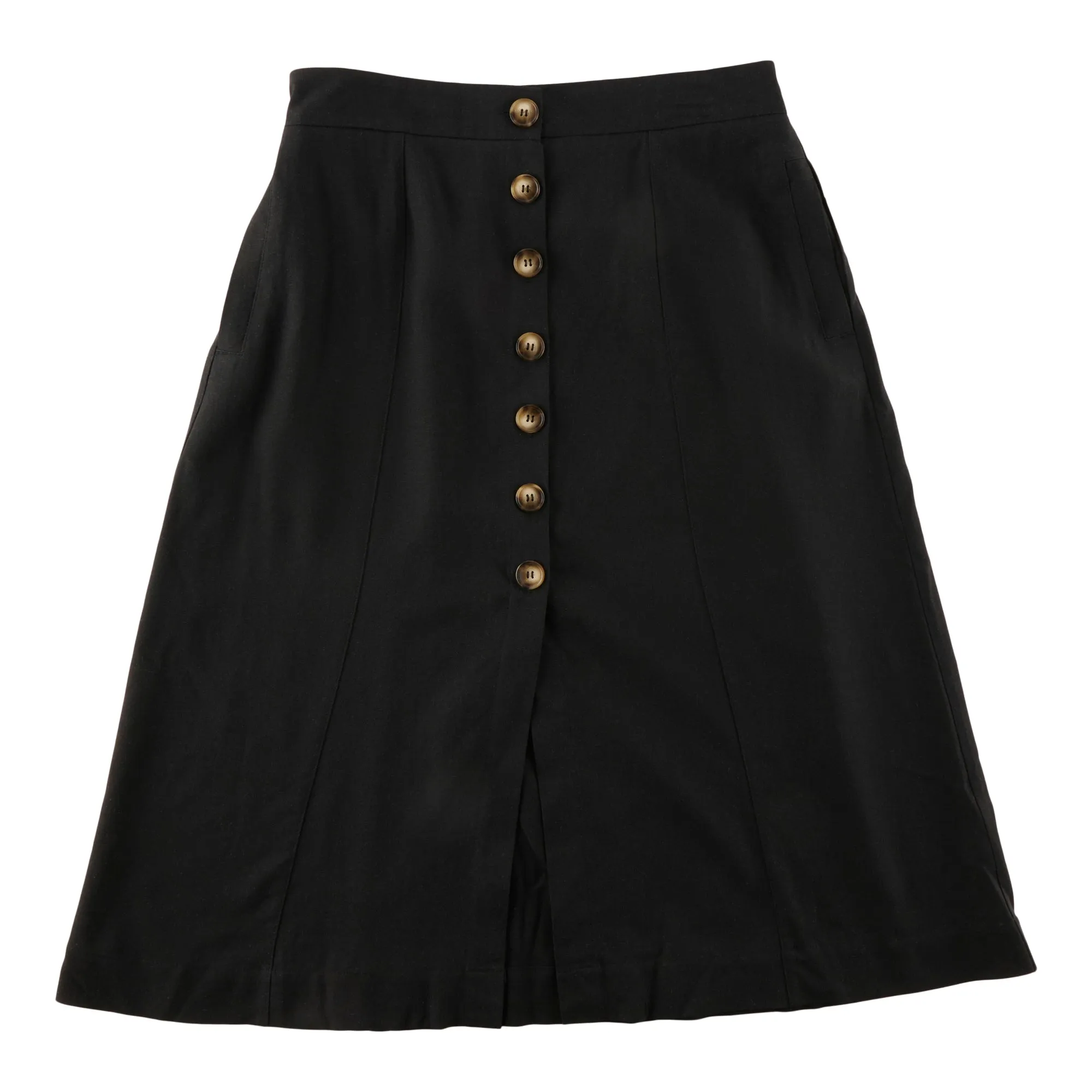 lily morgan Women's Linen Blend Midi Skirt sold by Giant Tiger