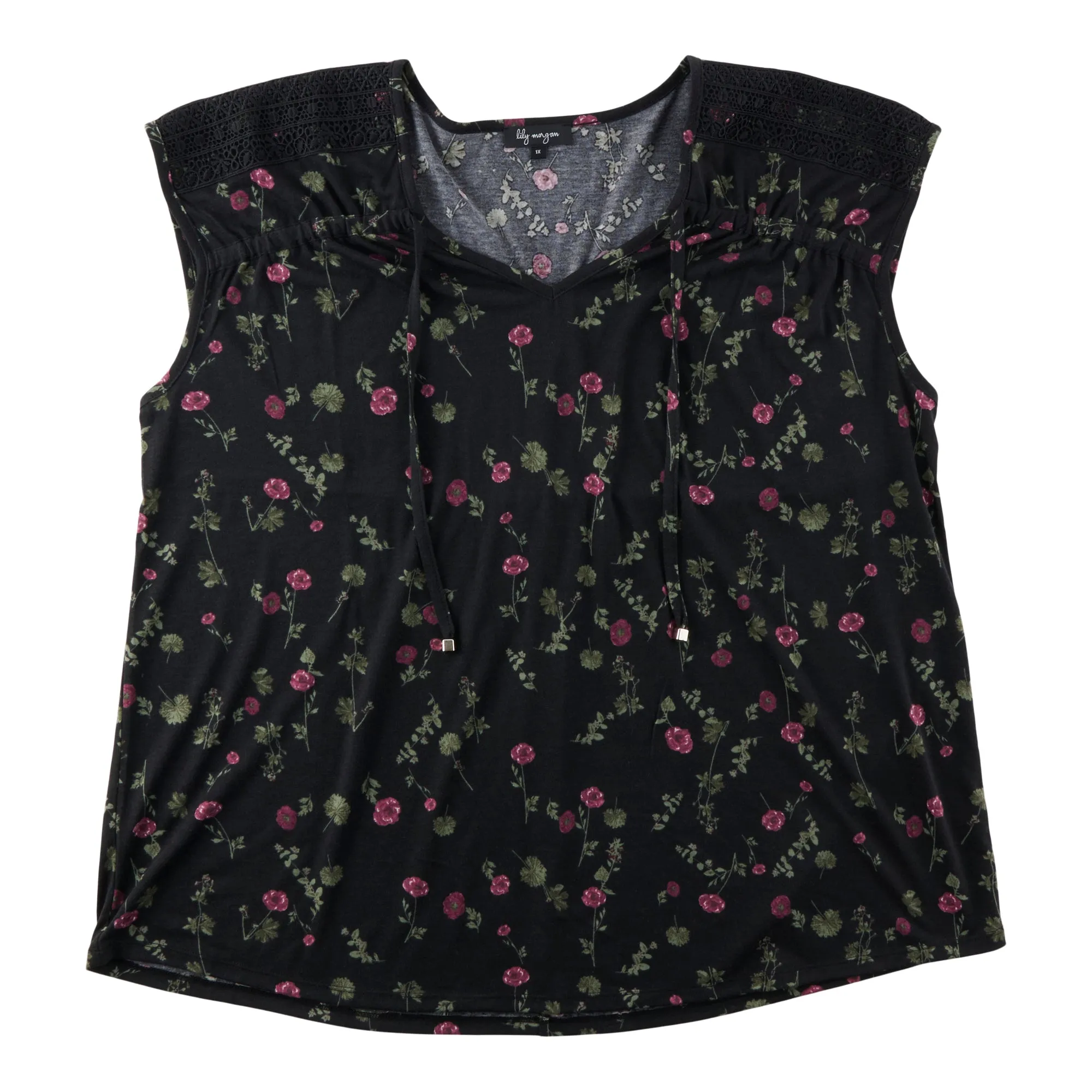 lily morgan Women's Plus Camisole with Crochet Detail sold by Giant Tiger product image thumbnail 2