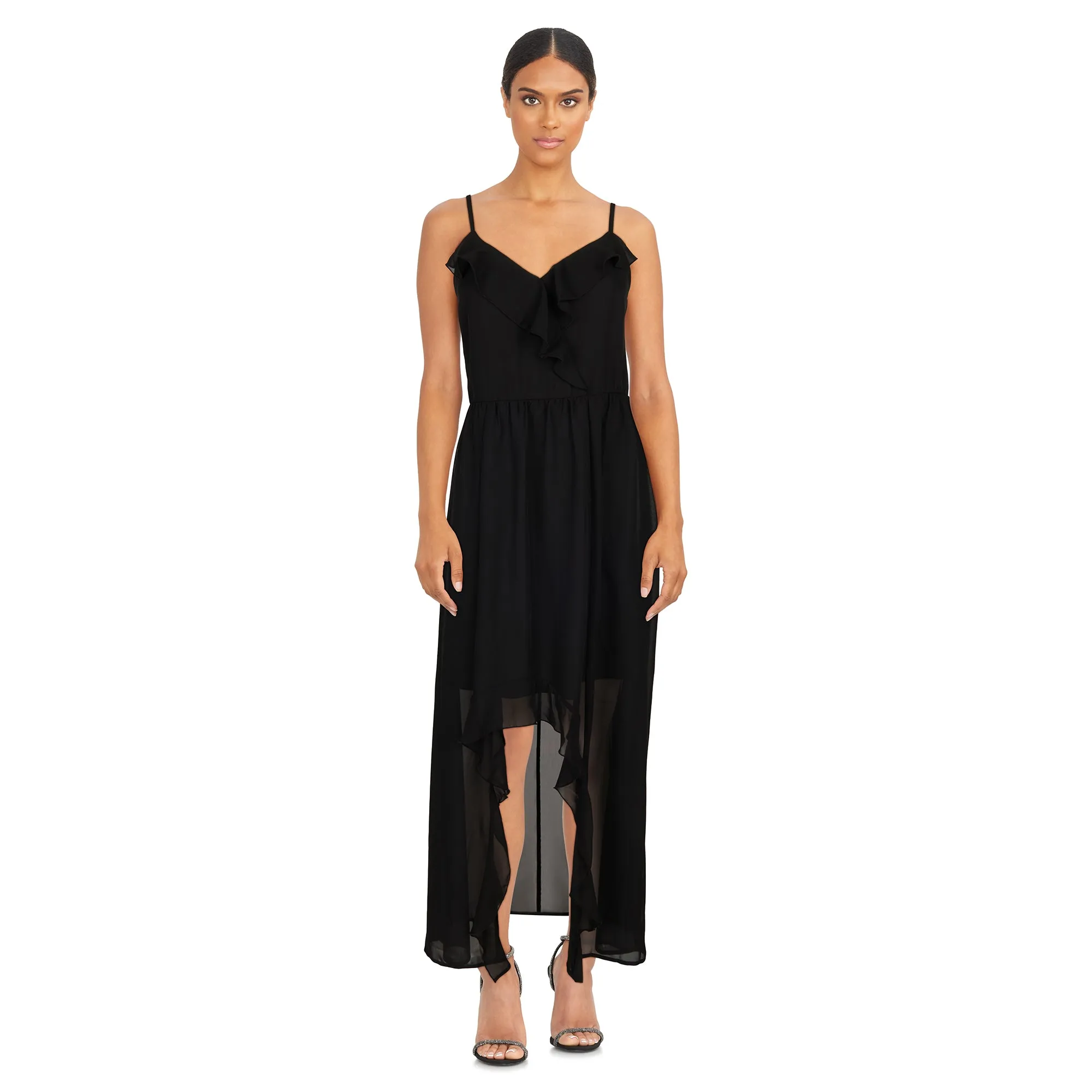 lily morgan Women's High-Low Ruffle Dress sold by Giant Tiger