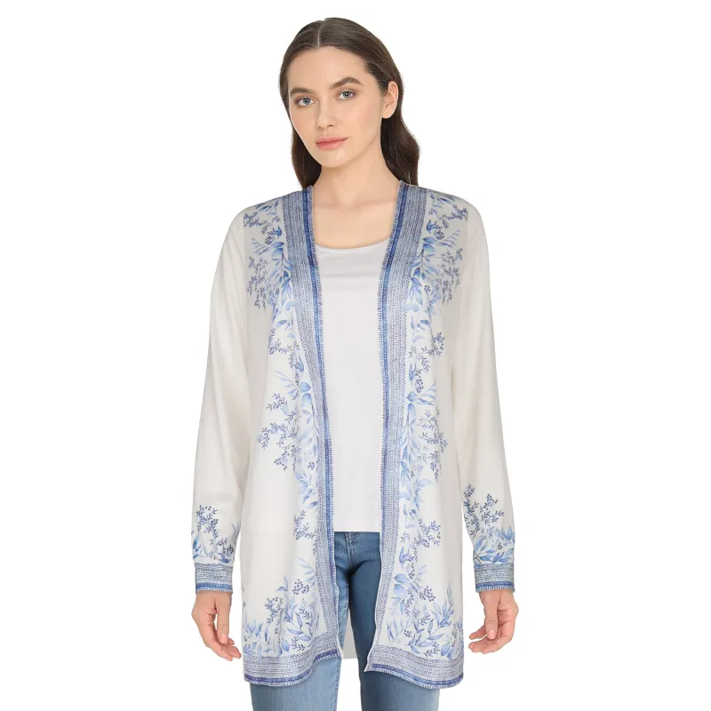 lily morgan Women's Crinkle Cardigan sold by Giant Tiger