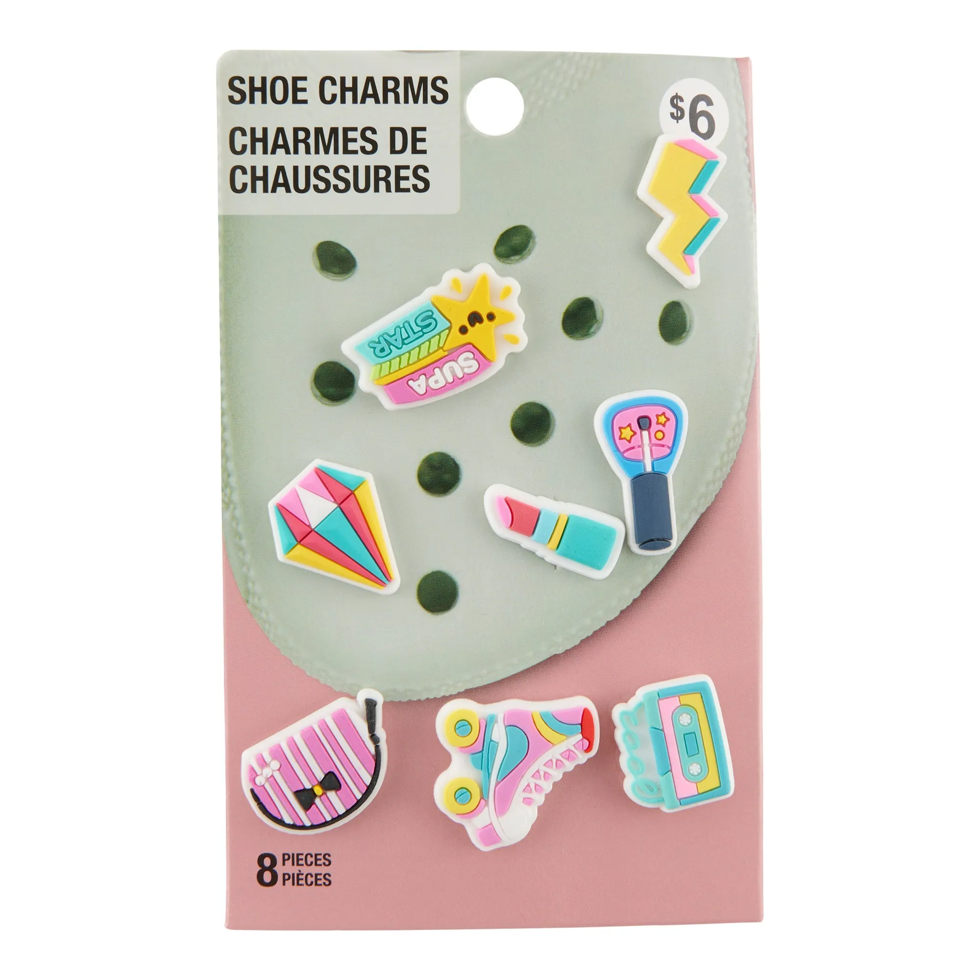 Shoe Charms, 8-Pack sold by Giant Tiger product image thumbnail 2