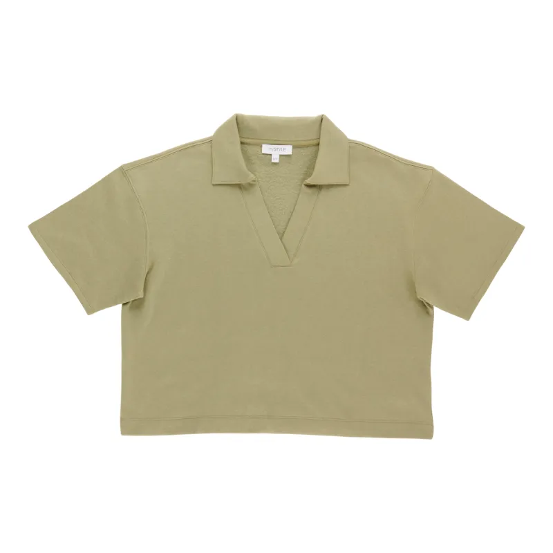 mySTYLE Women's Johny Collar Shirt sold by Giant Tiger