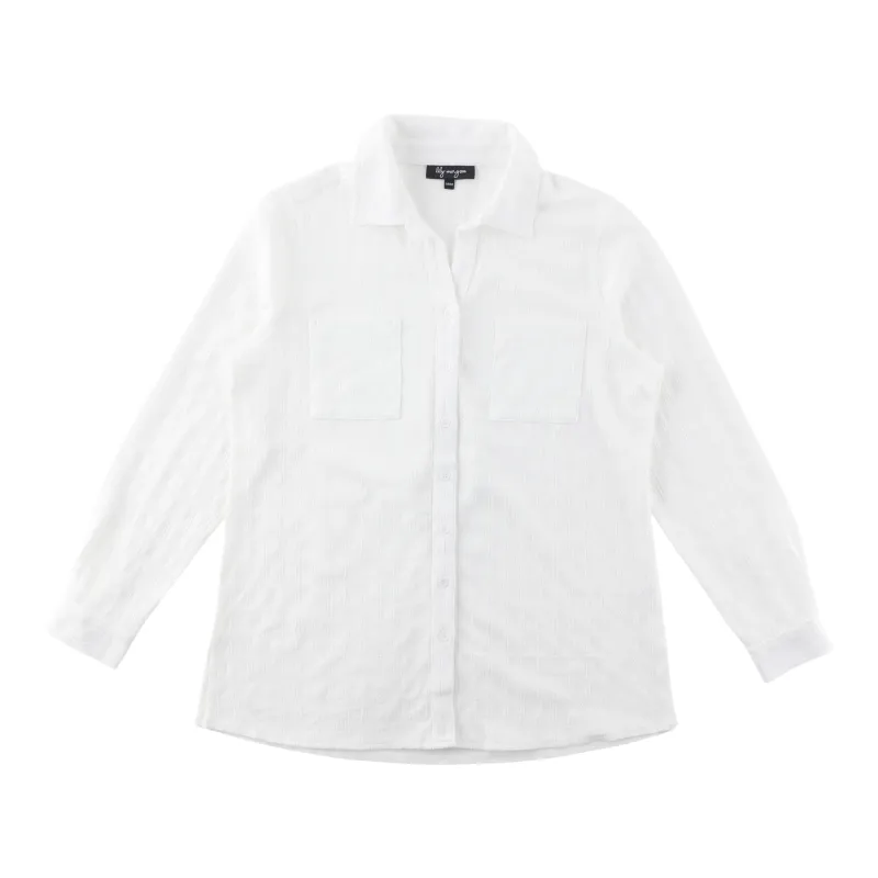 lily morgan Women's Textured Blouse sold by Giant Tiger
