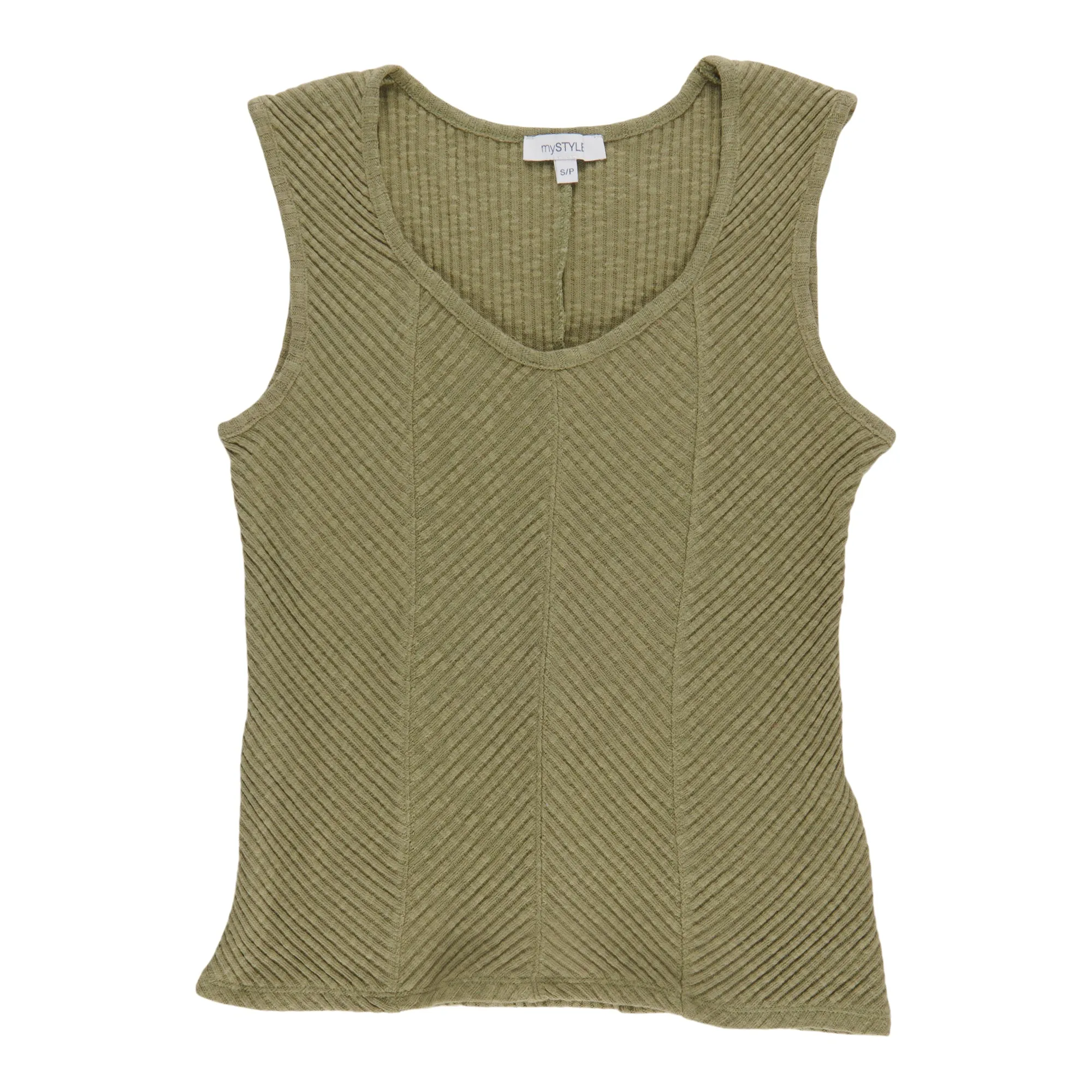 mySTYLE Women's Ribbed Tank Top sold by Giant Tiger