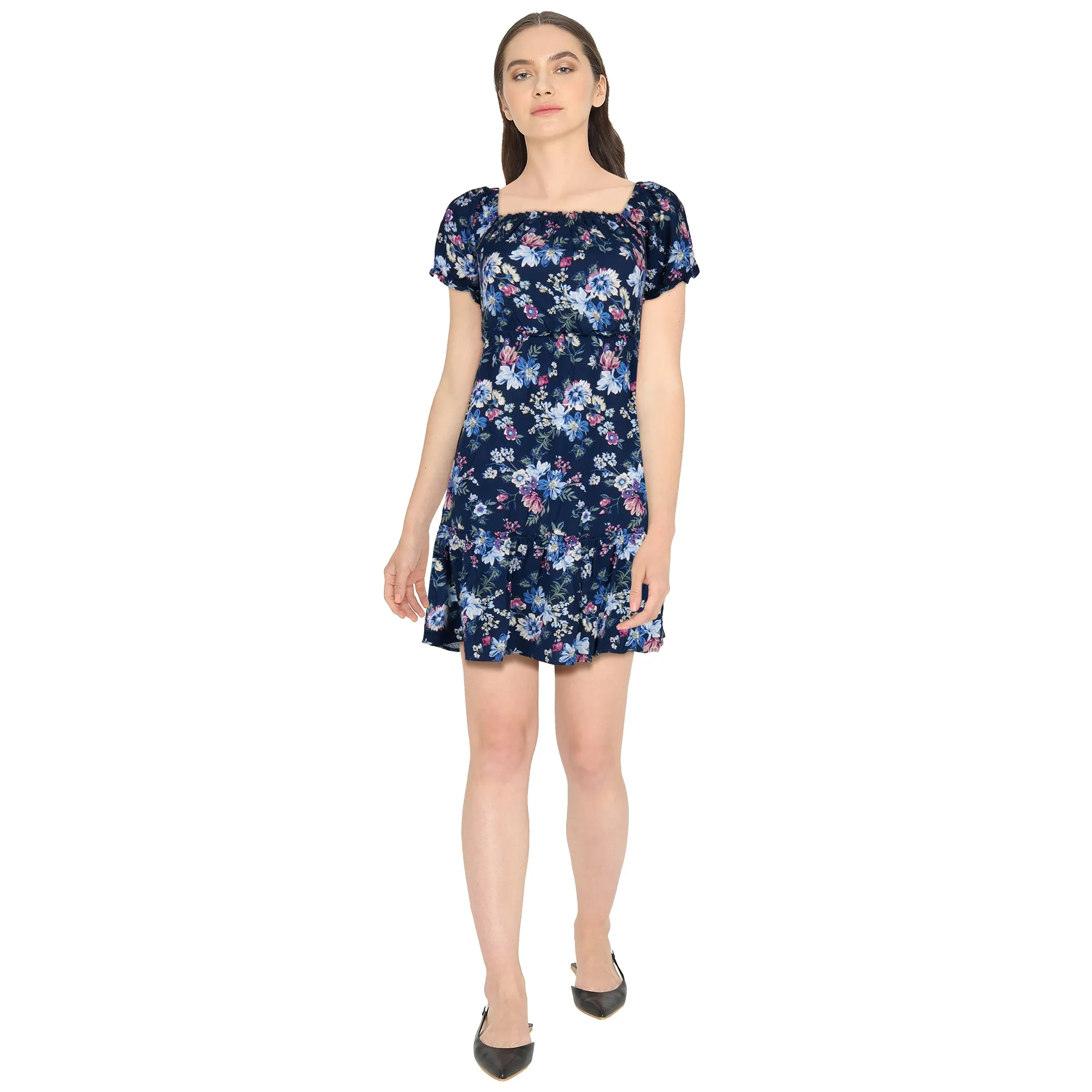 lily morgan Women's Printed Short Dress sold by Giant Tiger product image thumbnail 3