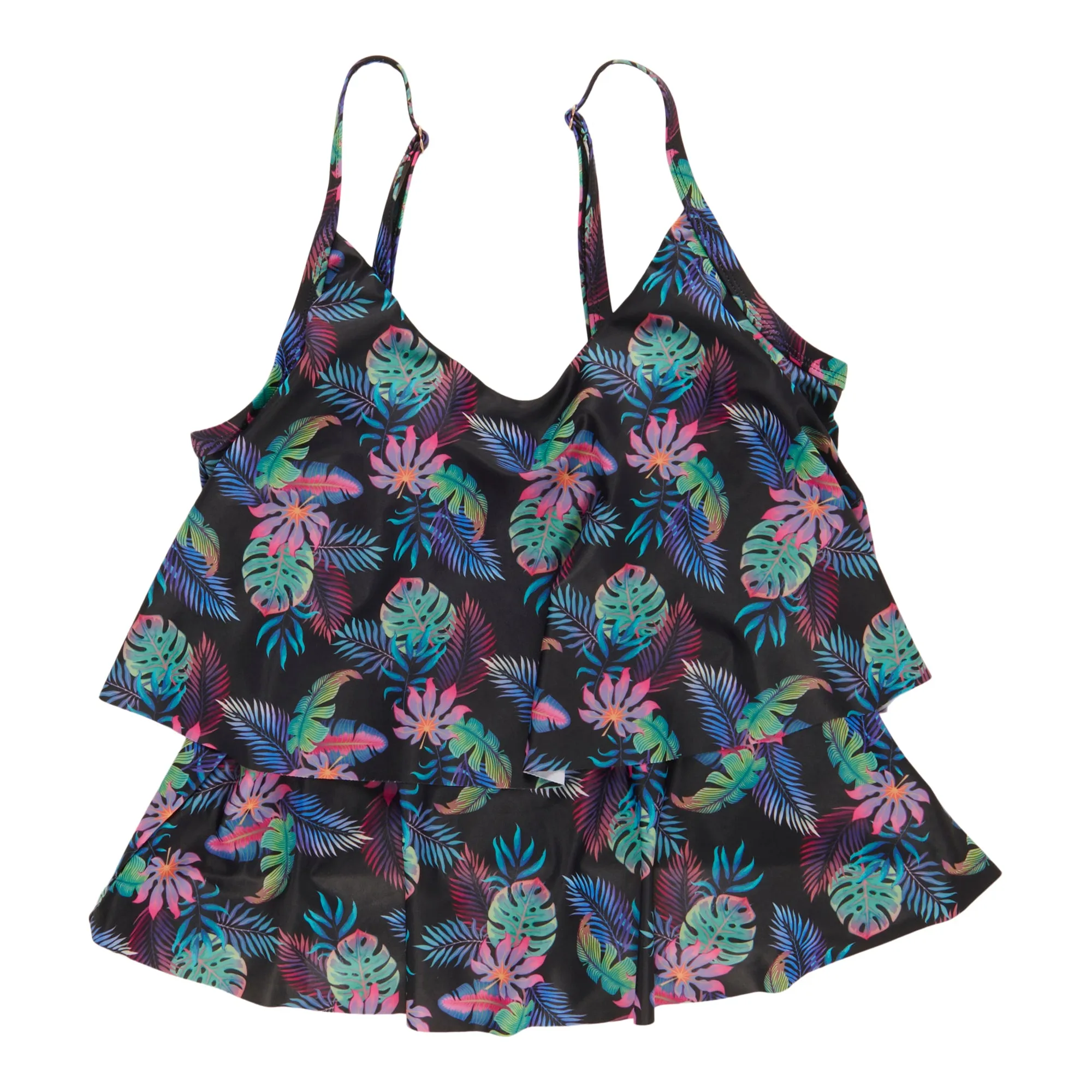 ACX Active Women's Printed Ruffled Tankini sold by Giant Tiger