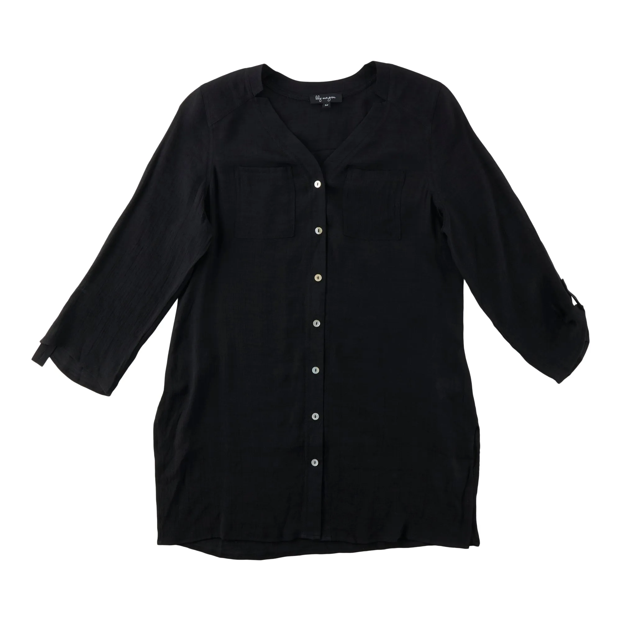 lily morgan Women's Crinkle Blouse sold by Giant Tiger