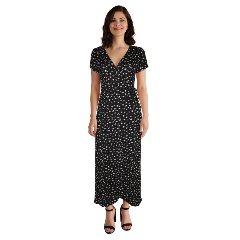 lily morgan Women's Midi Wrap Dress sold by Giant Tiger