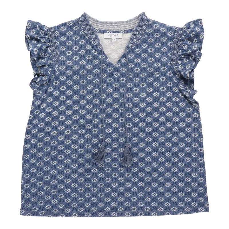 mySTYLE Women's Flutter Sleeve Tee sold by Giant Tiger