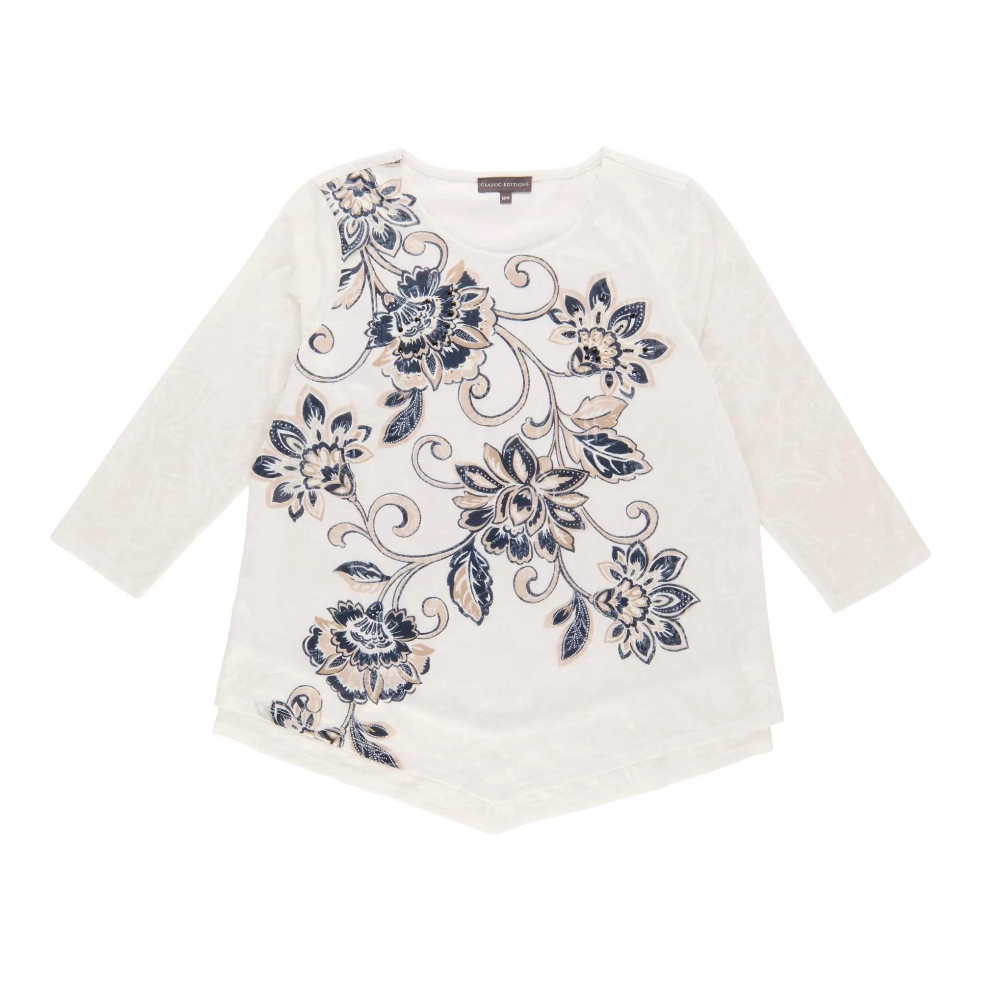 Classic Editions Women's Floral Long Sleeve Top sold by Giant Tiger product image thumbnail 3