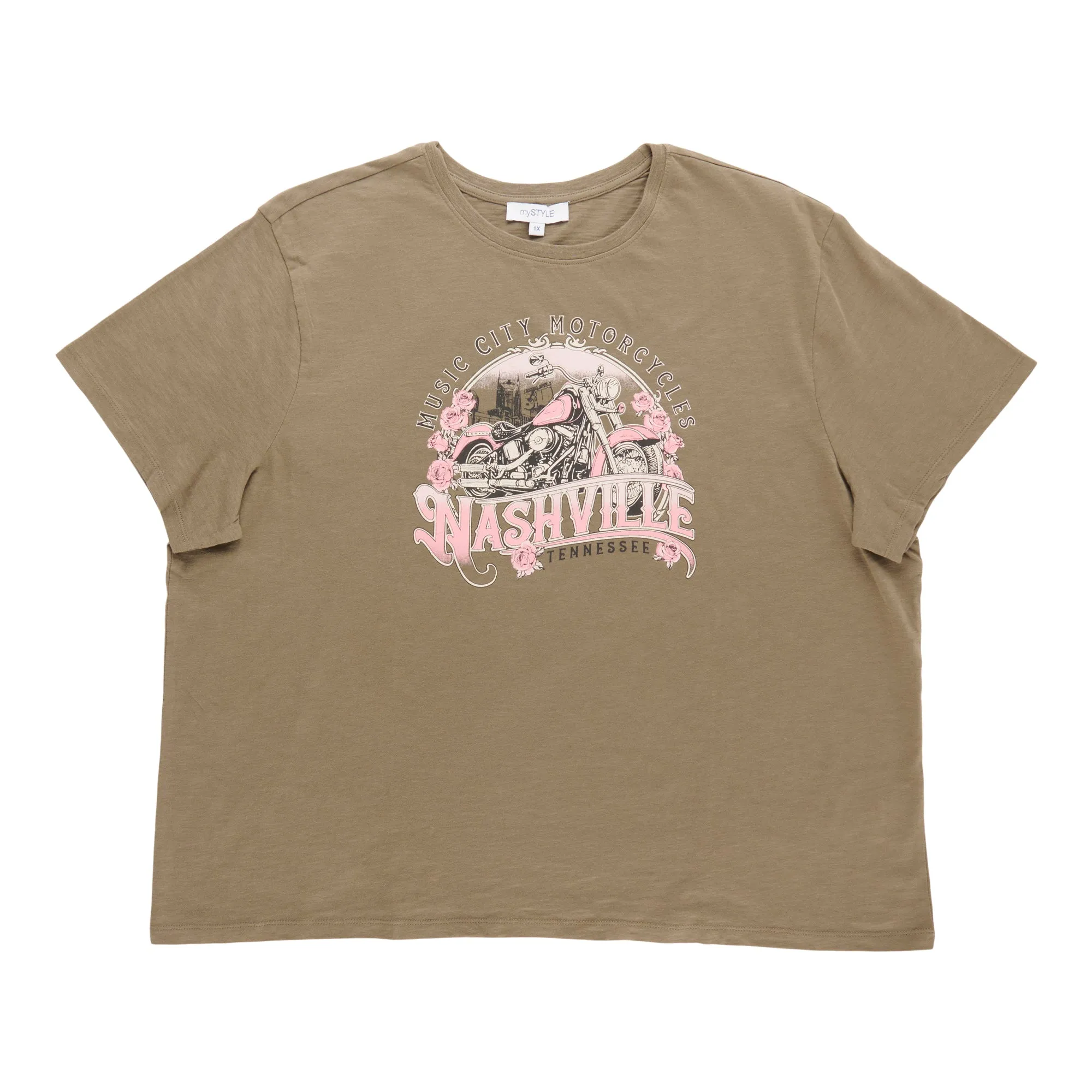mySTYLE Women's Plus Cropped T-Shirt sold by Giant Tiger product image thumbnail 2