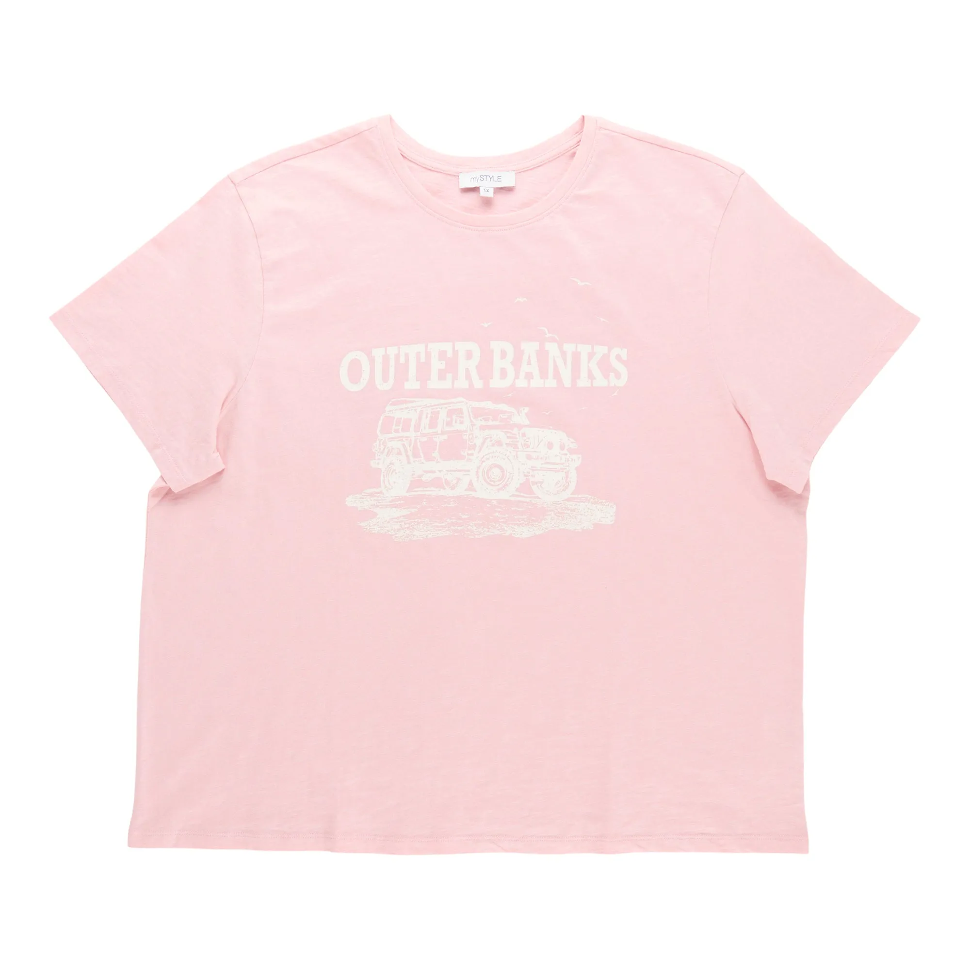 mySTYLE Women's Plus Cropped T-Shirt sold by Giant Tiger product image thumbnail 3