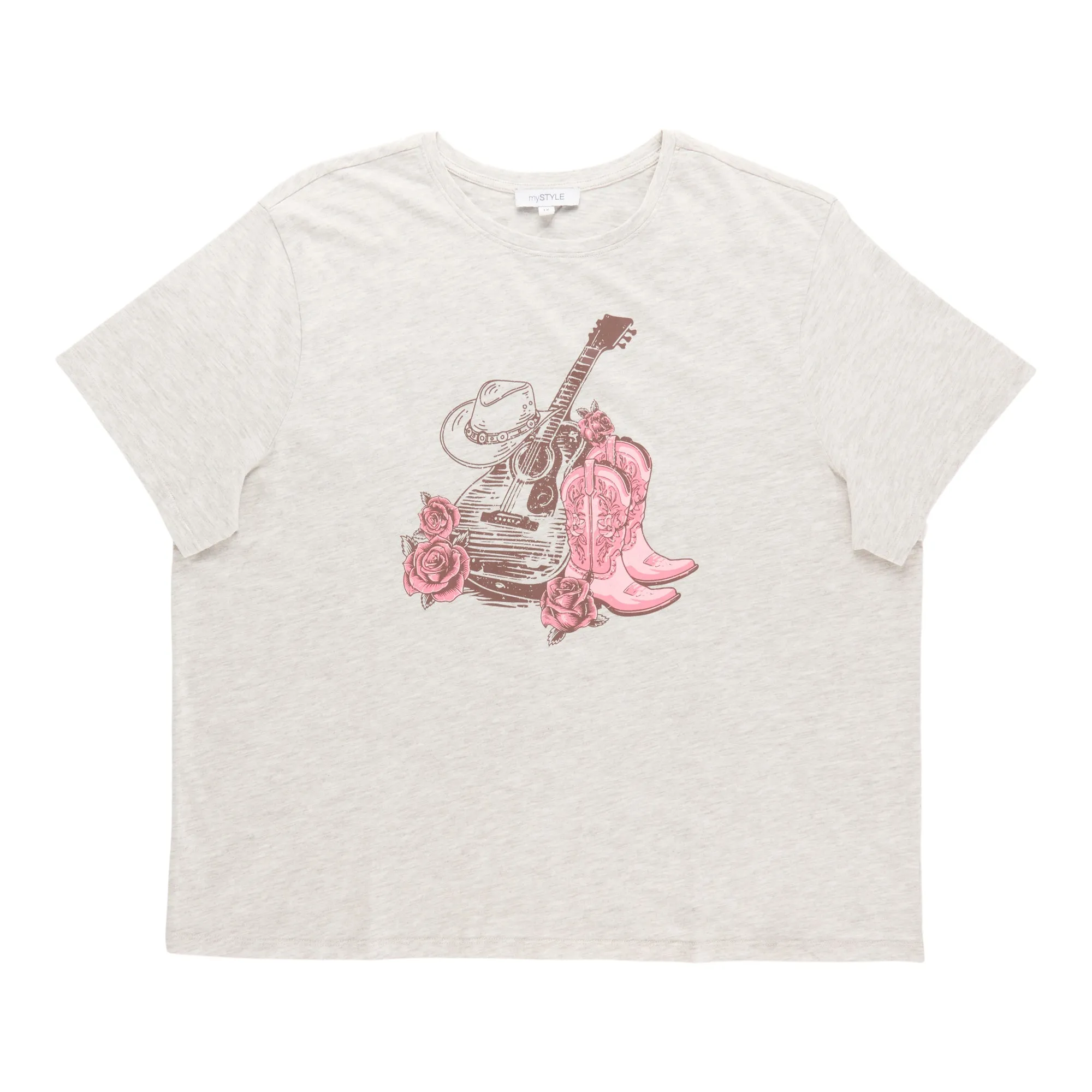 mySTYLE Women's Plus Cropped T-Shirt sold by Giant Tiger