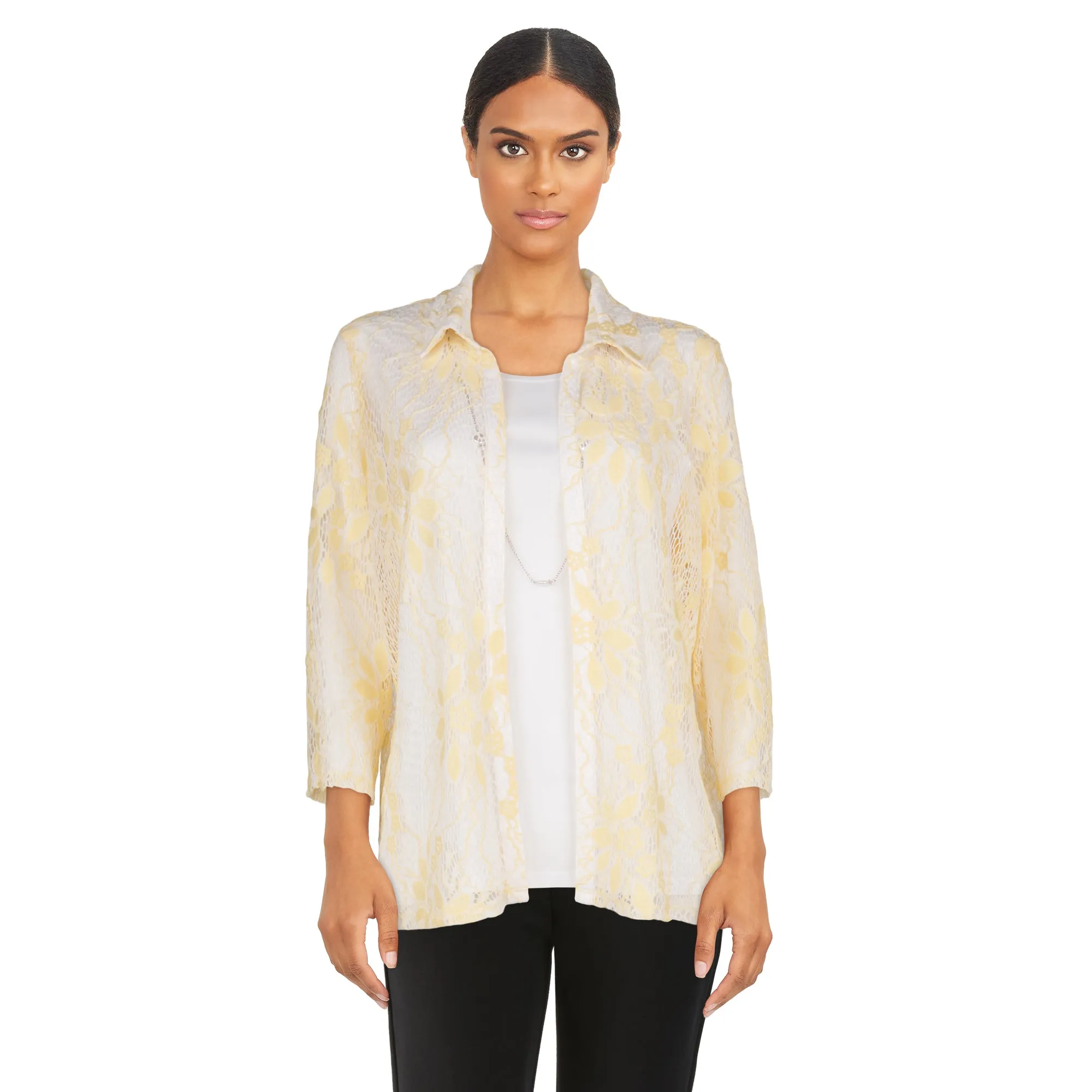 Classic Editions Women's Mesh Top with Necklace sold by Giant Tiger product image thumbnail 3