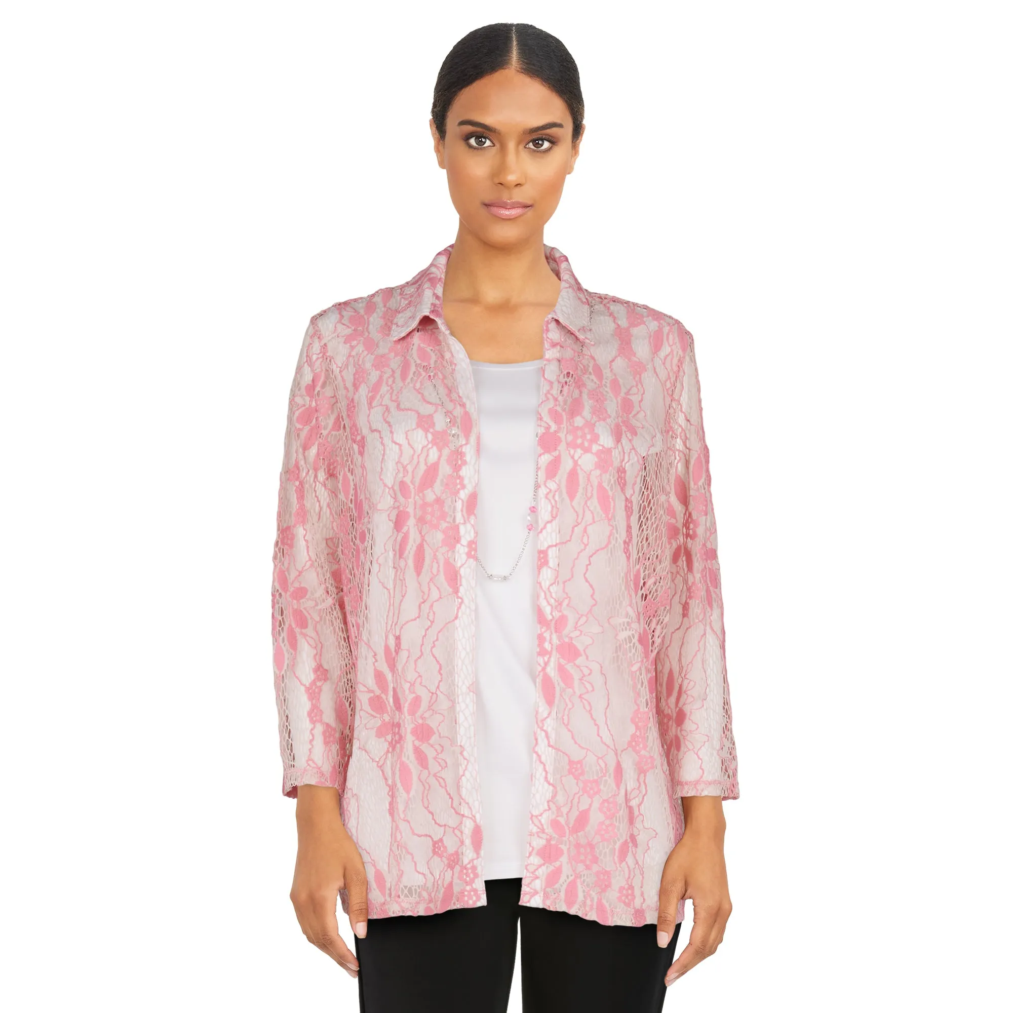 Classic Editions Women's Mesh Top with Necklace sold by Giant Tiger product image thumbnail 2