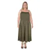 mySTYLE Women's Plus Smocked Midi Dress sold by Giant Tiger