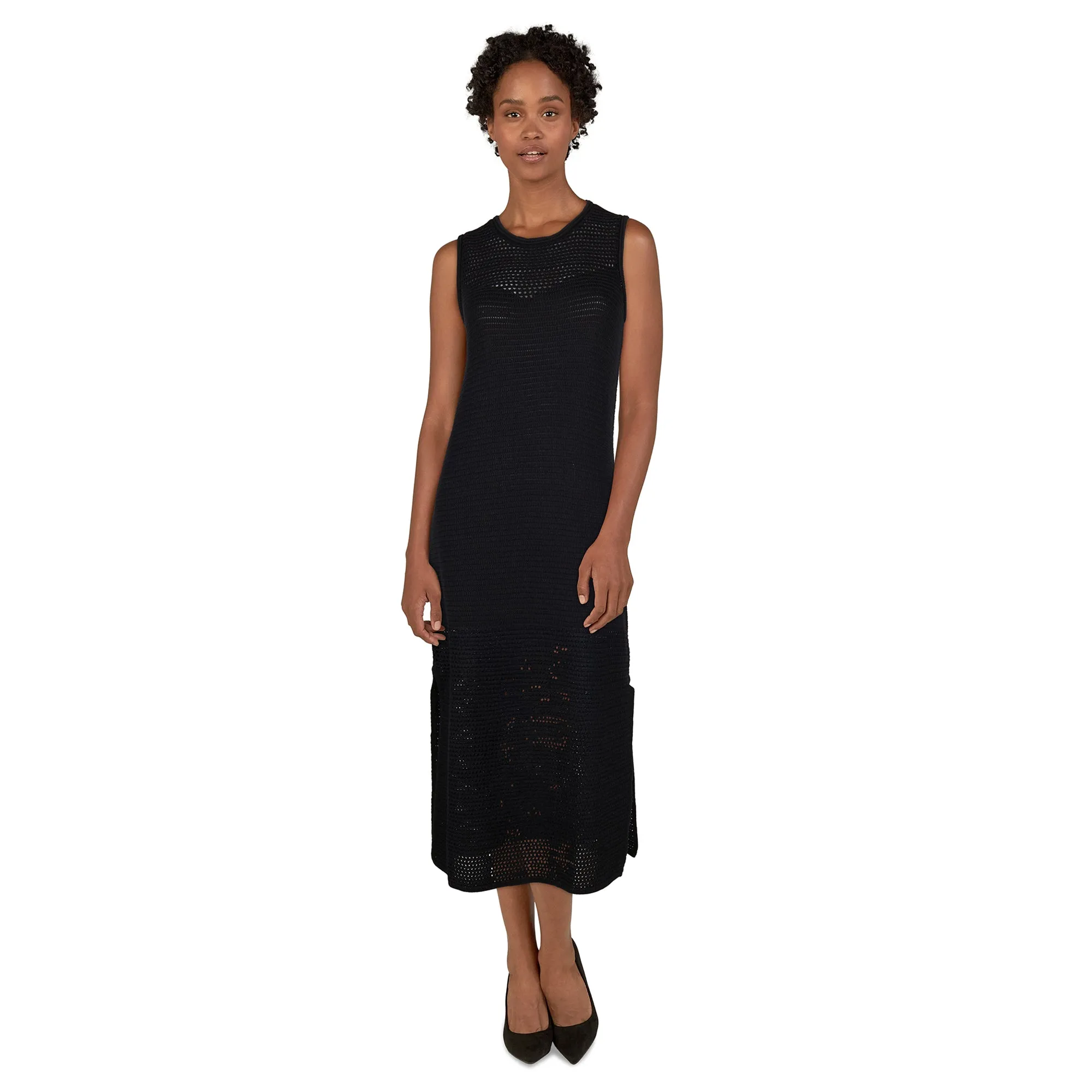 lily morgan Women's Crochet Fitted Midi Dress sold by Giant Tiger