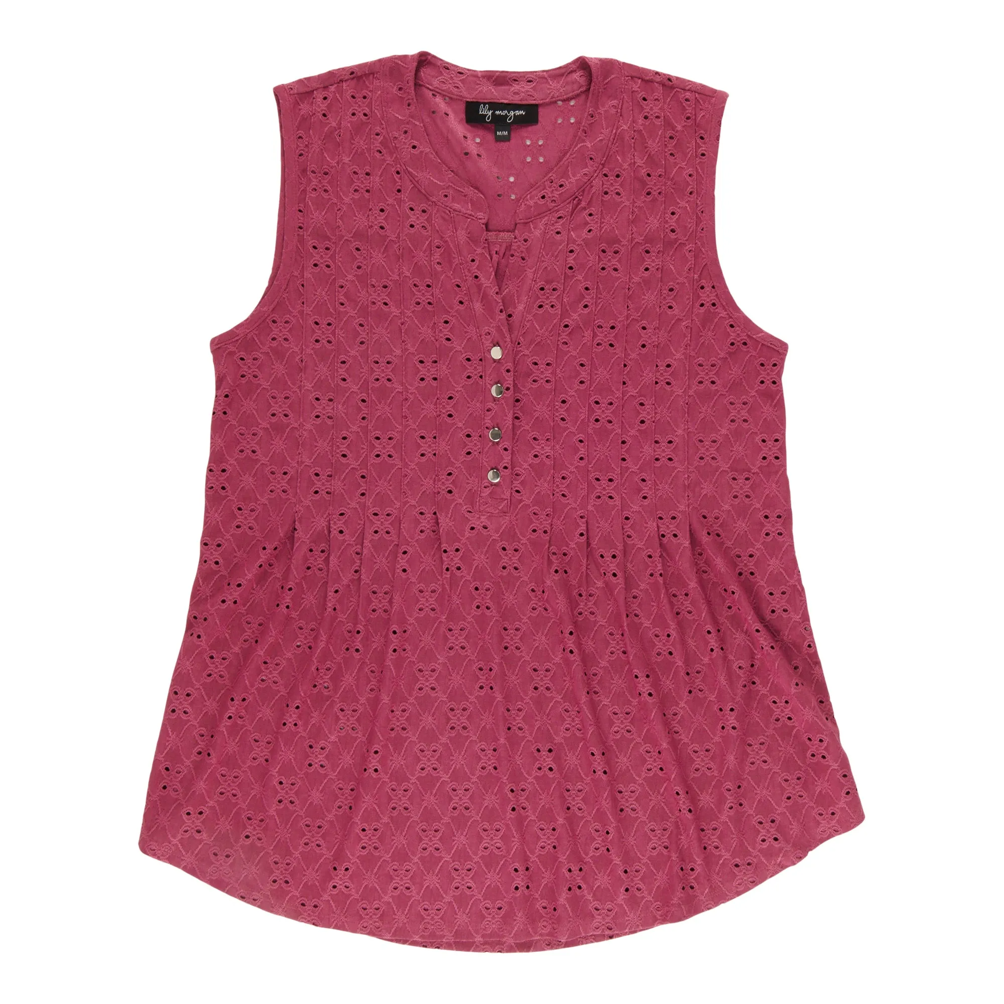 lily morgan Women's Eyelet Pintuck Camisole sold by Giant Tiger product image thumbnail 3