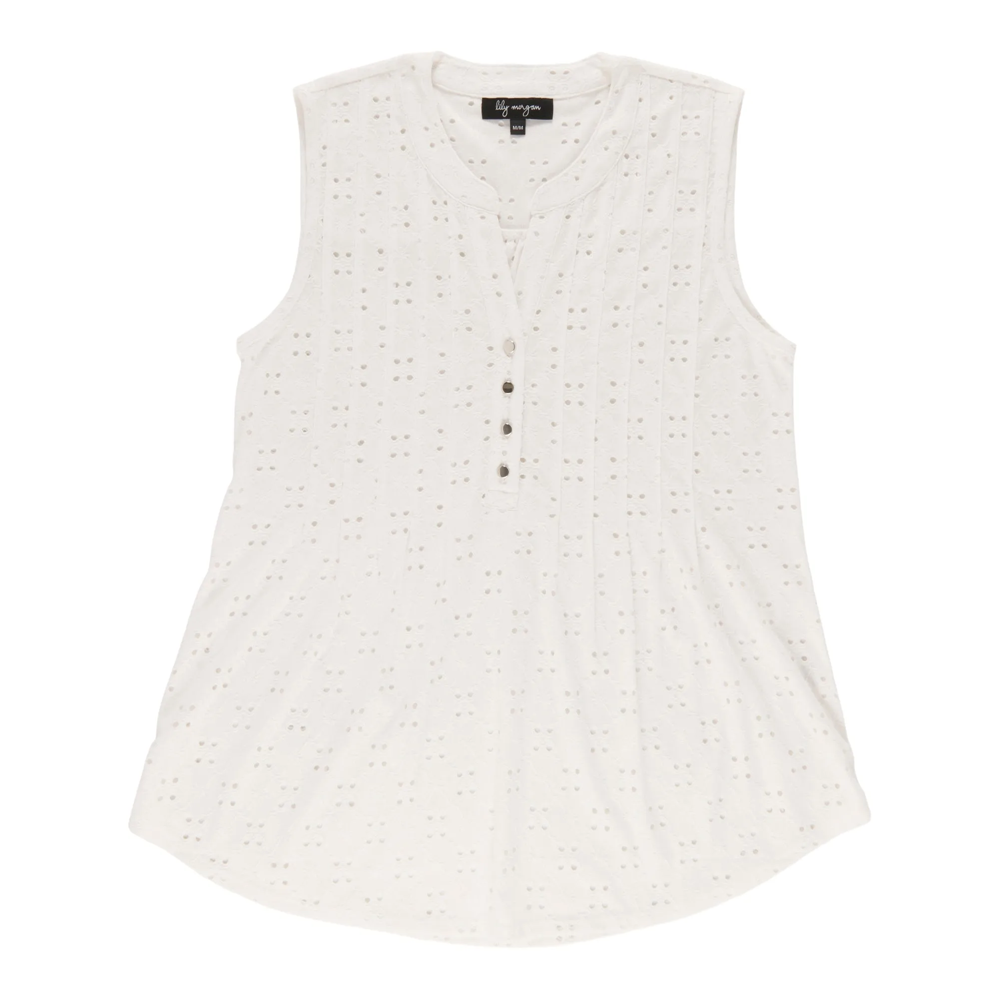 lily morgan Women's Eyelet Pintuck Camisole sold by Giant Tiger product image thumbnail 2