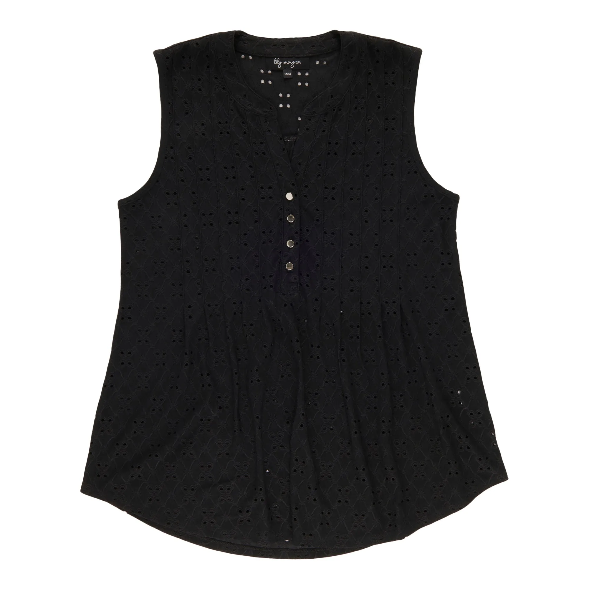 lily morgan Women's Eyelet Pintuck Camisole sold by Giant Tiger