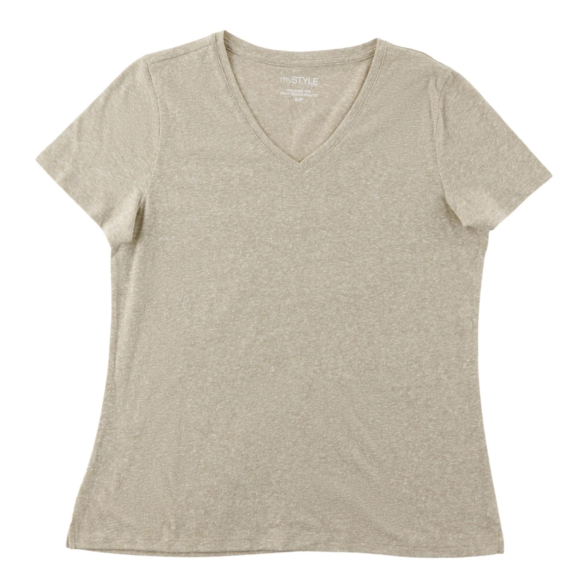 mySTYLE Women's V-Neck Tee sold by Giant Tiger product image thumbnail 3
