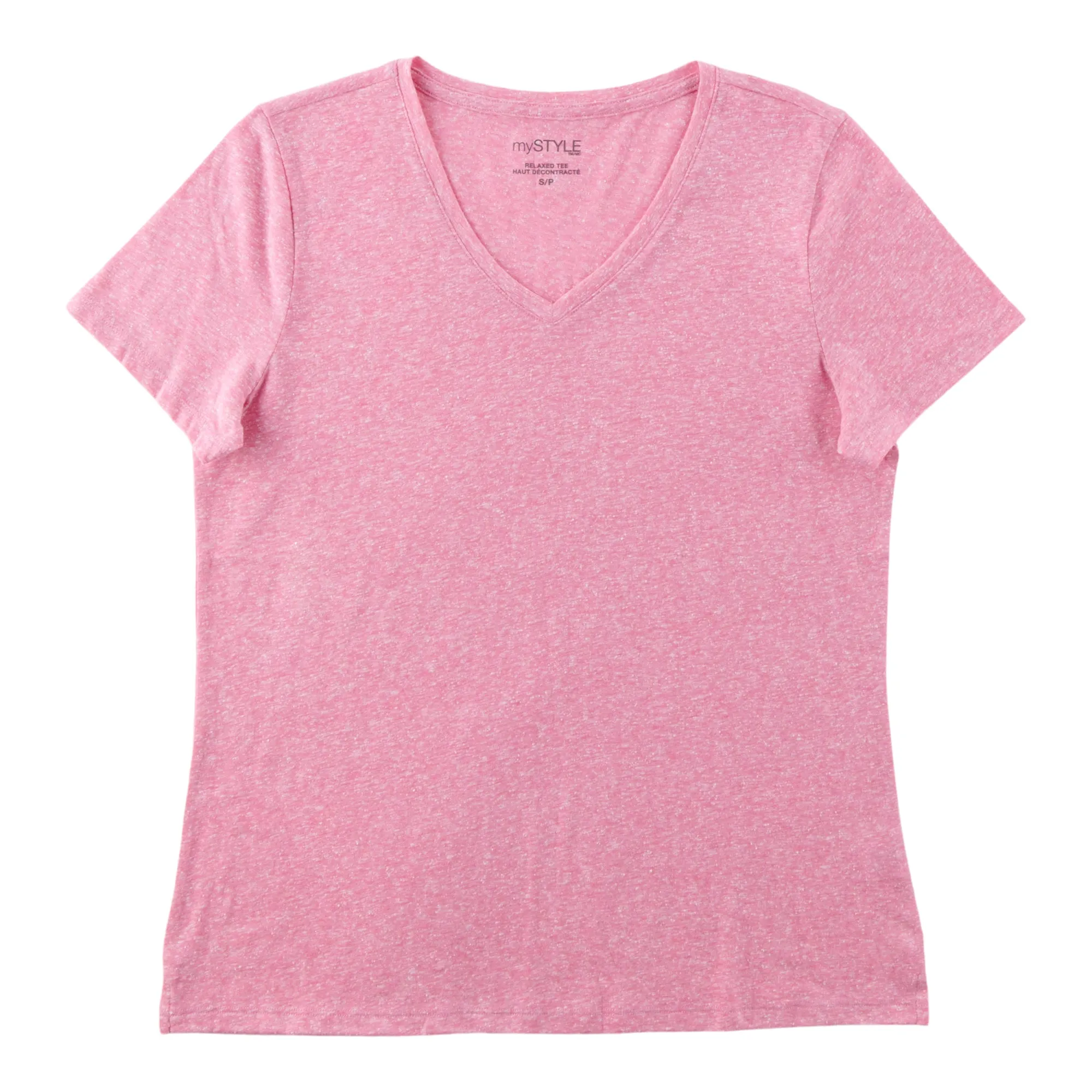 mySTYLE Women's V-Neck Tee sold by Giant Tiger product image thumbnail 5