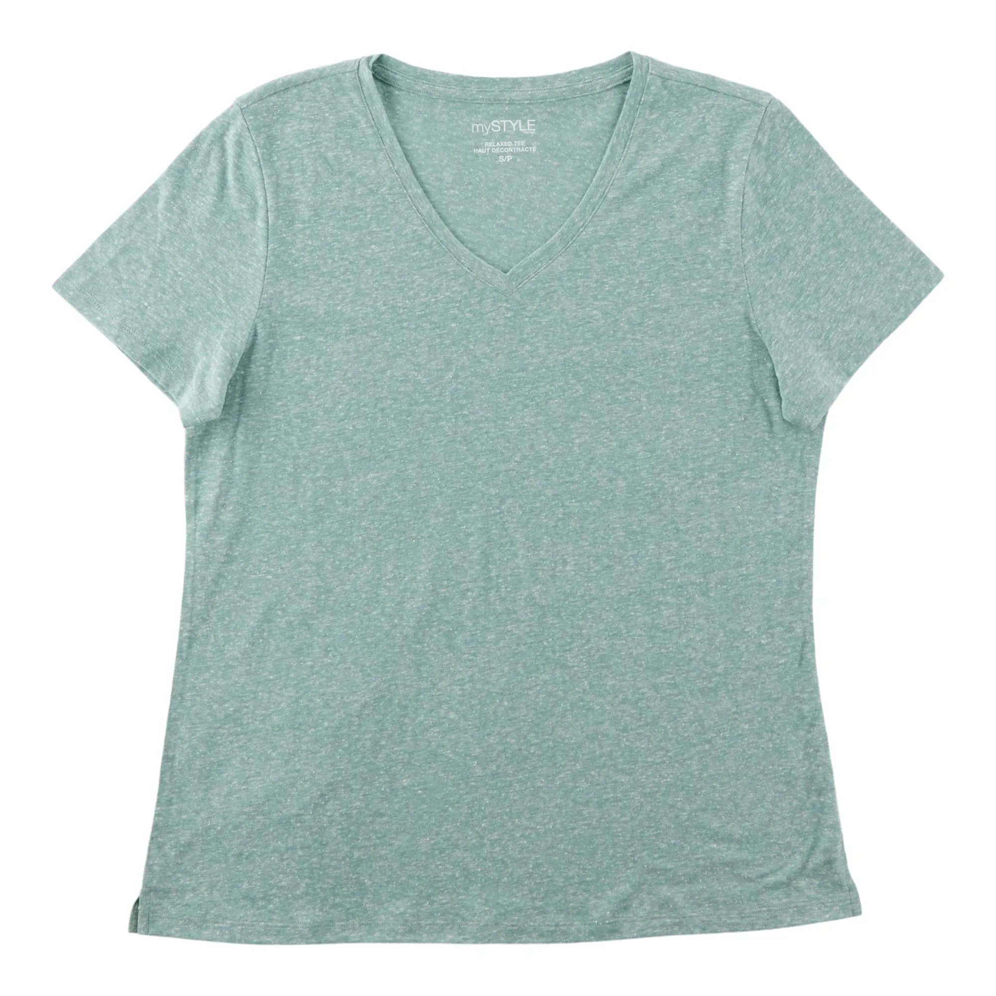 mySTYLE Women's V-Neck Tee sold by Giant Tiger product image thumbnail 4