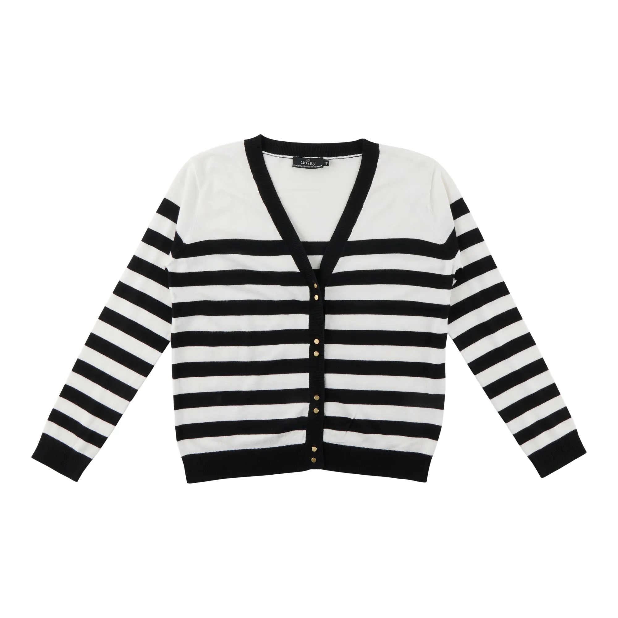 Women's Striped Button Cardigan sold by Giant Tiger product image thumbnail 2