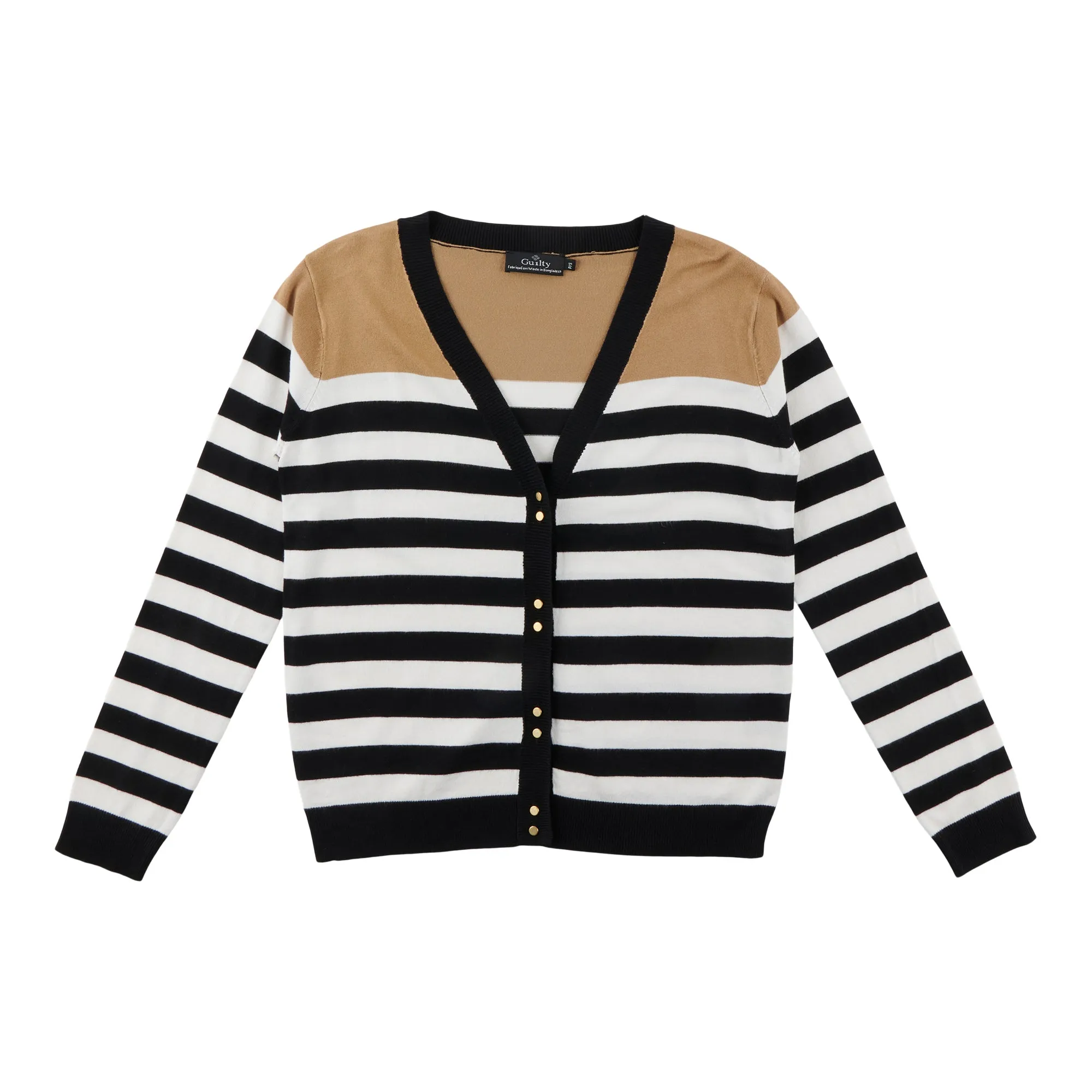 Women's Striped Button Cardigan sold by Giant Tiger product image thumbnail 3