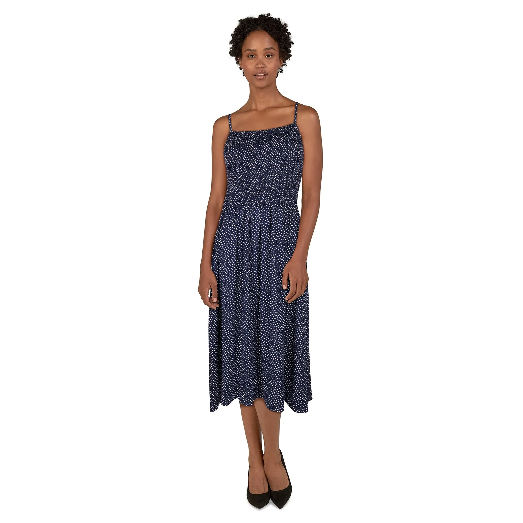 mySTYLE Women's Smocked Midi Dress sold by Giant Tiger product image thumbnail 2