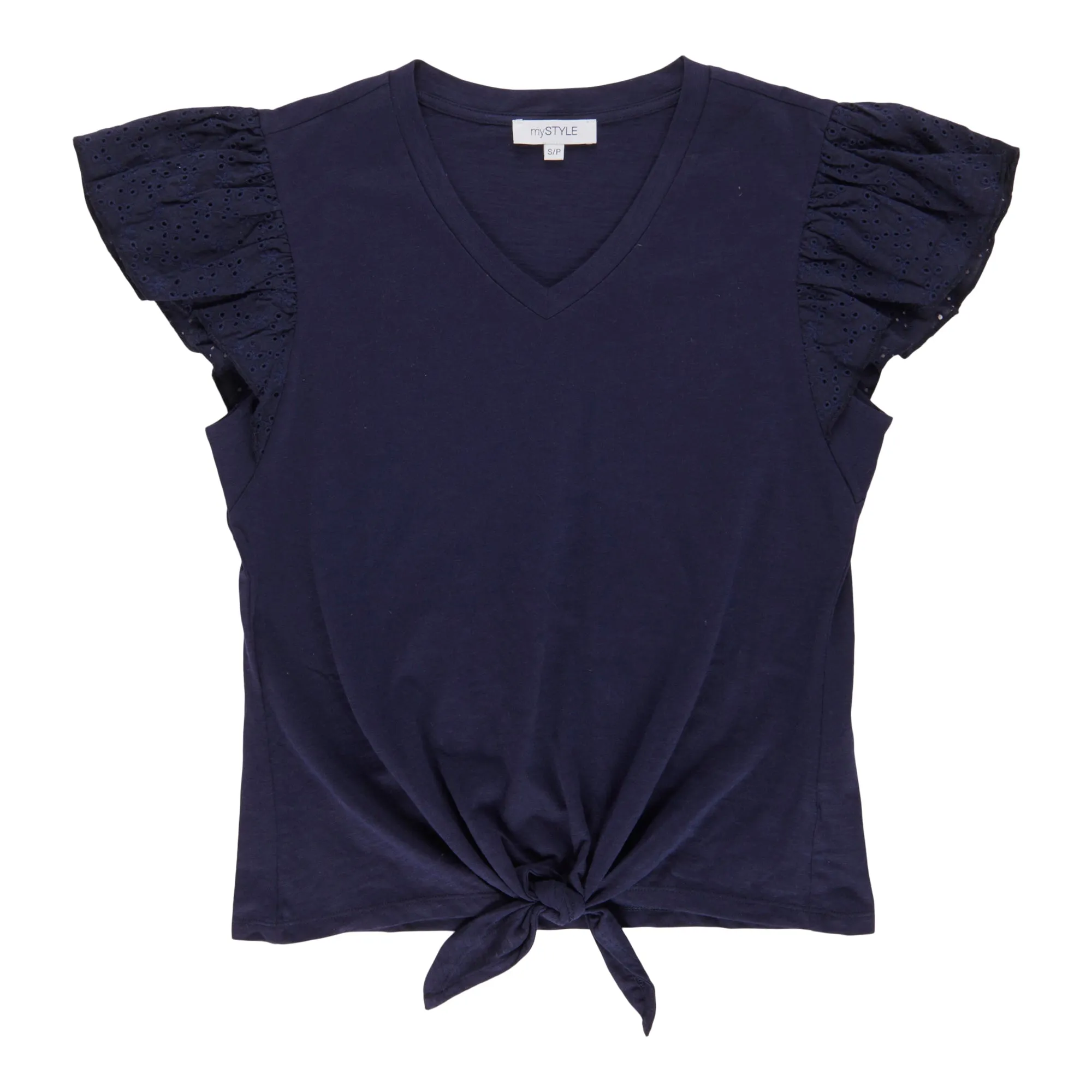 mySTYLE Women's Eyelet Lace Top sold by Giant Tiger