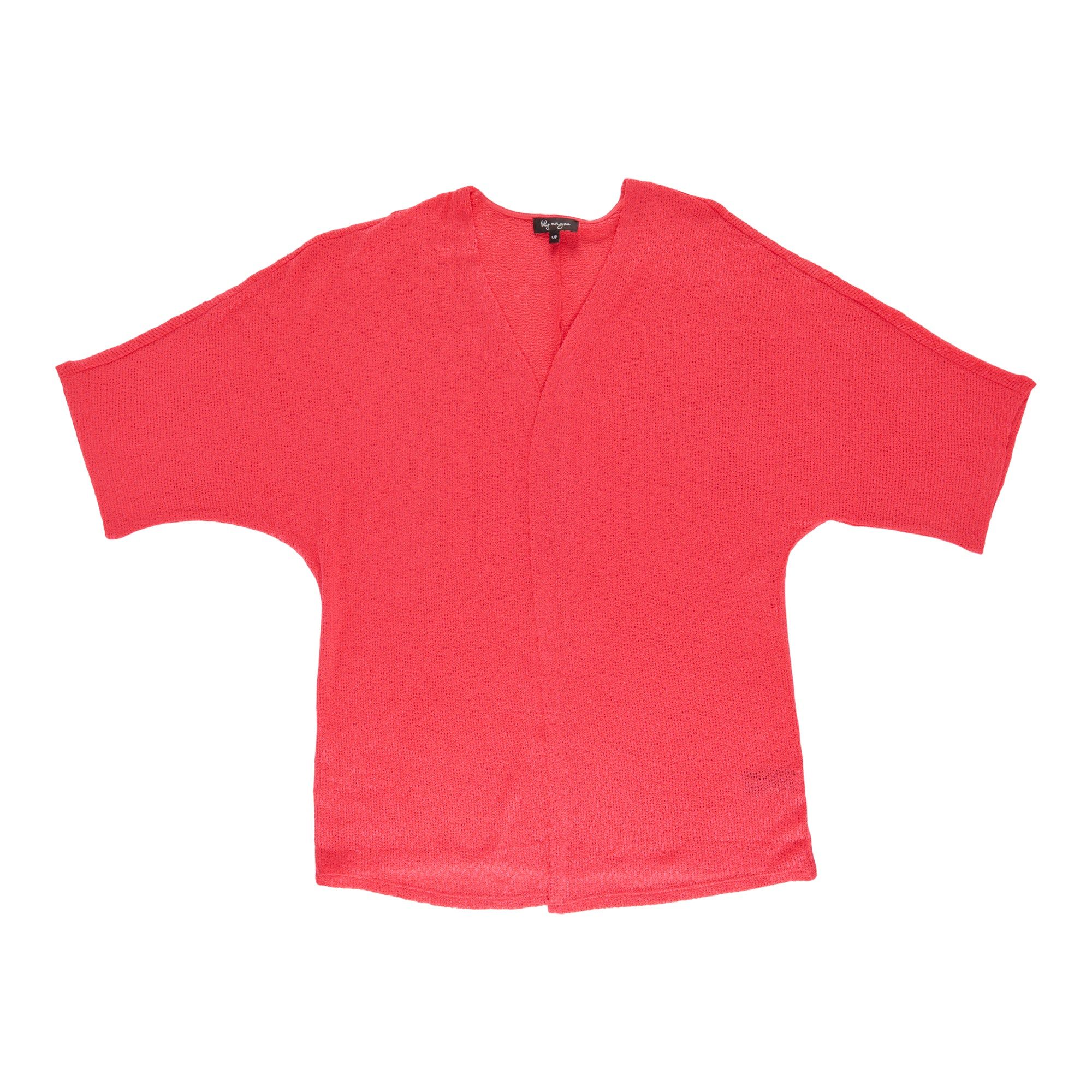 lily morgan Women's Scalloped V-Neck Cardigan sold by Giant Tiger product image thumbnail 2