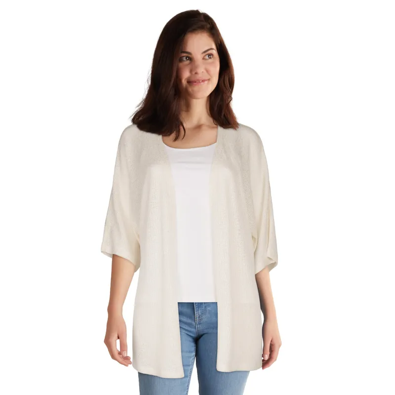 lily morgan Women's Scalloped Cardigan sold by Giant Tiger