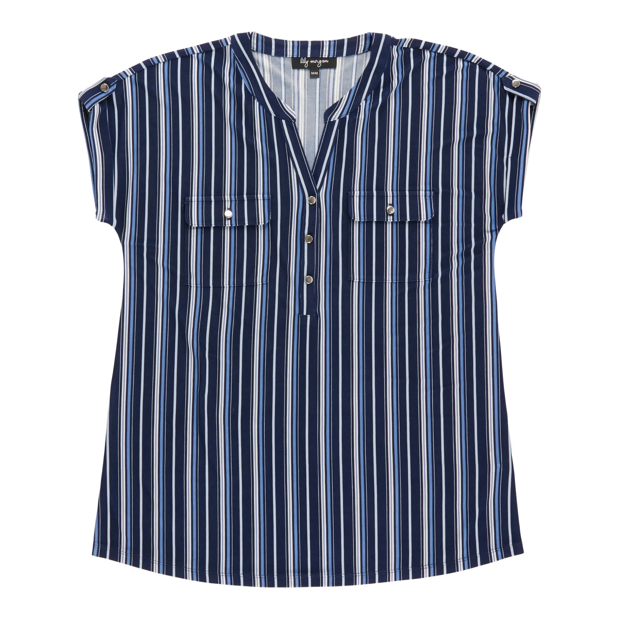 lily morgan Women's Cap Sleeve Printed Top sold by Giant Tiger