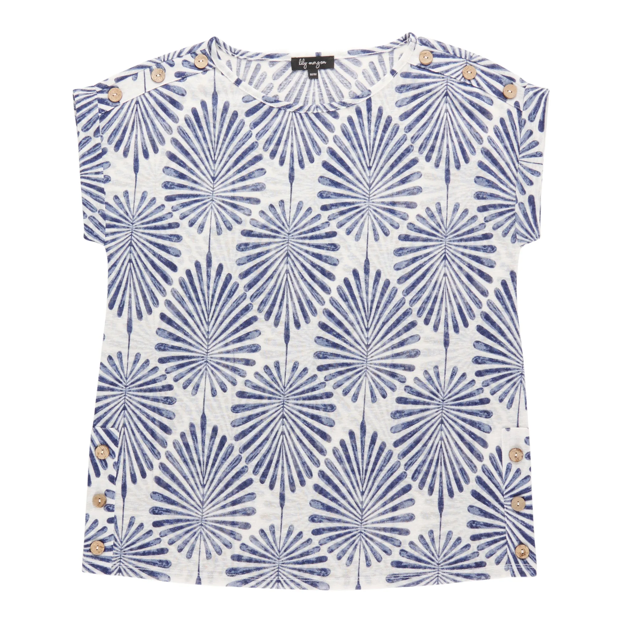 lily morgan Women's Top with Button Details sold by Giant Tiger