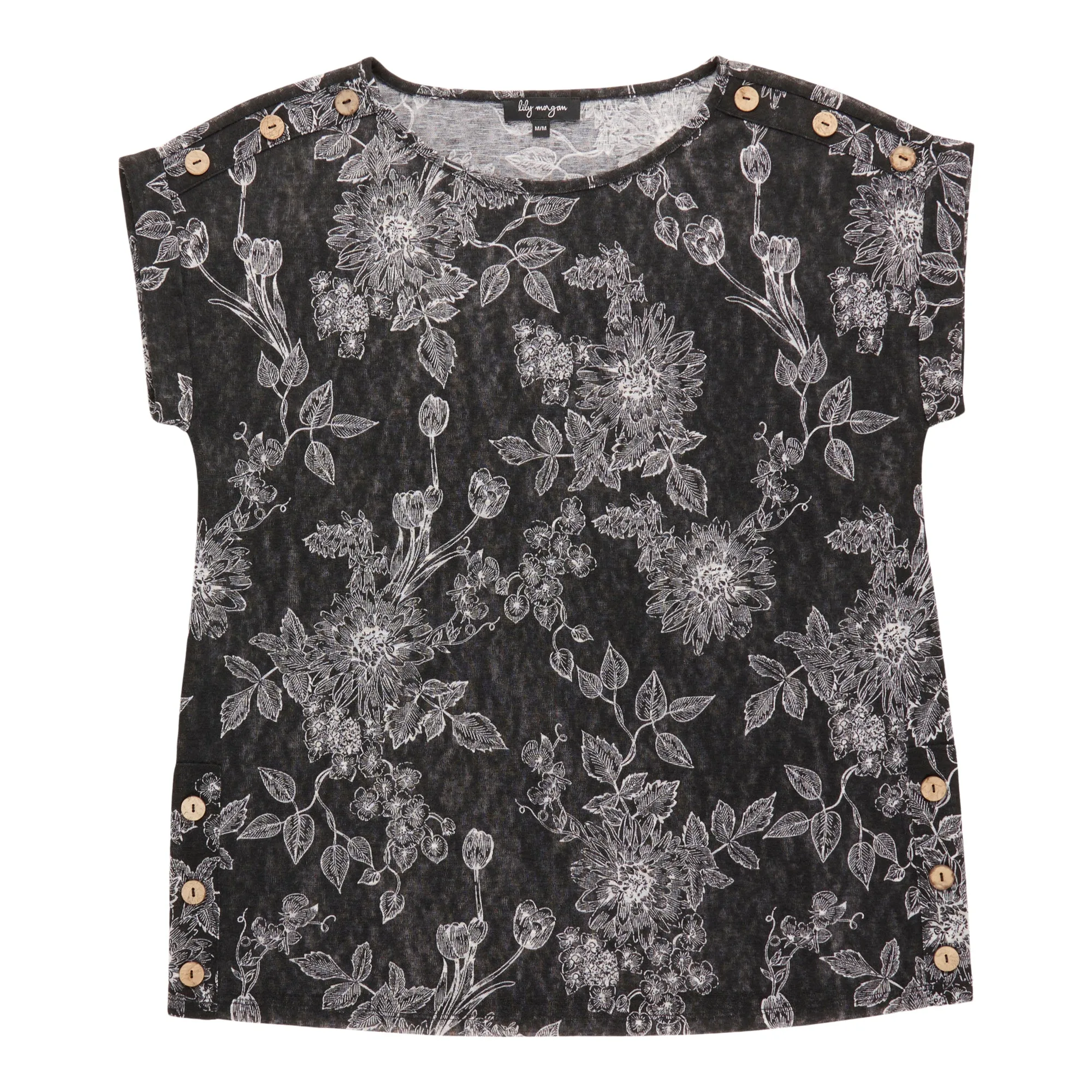 lily morgan Women's Top with Button Details sold by Giant Tiger product image thumbnail 3