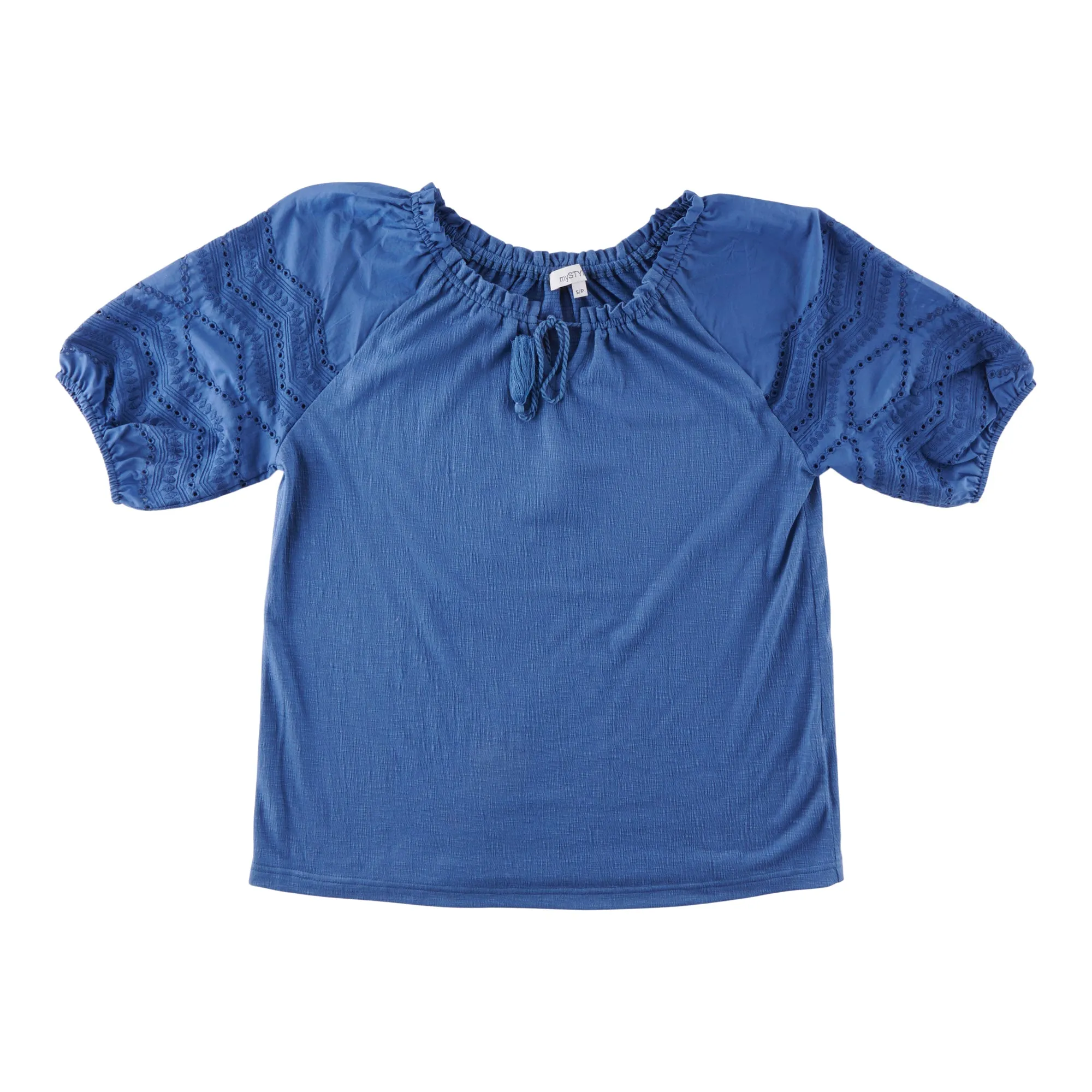 mySTYLE Women's Crinkle Eyelet Top sold by Giant Tiger product image thumbnail 2