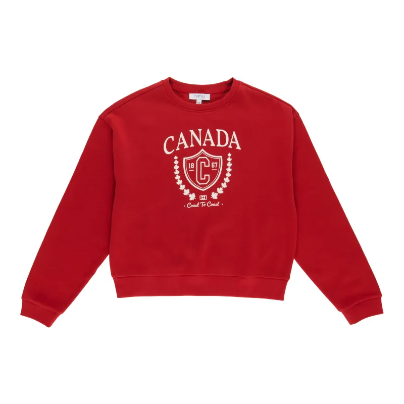 mySTYLE Women's Crew Neck Sweater sold by Giant Tiger