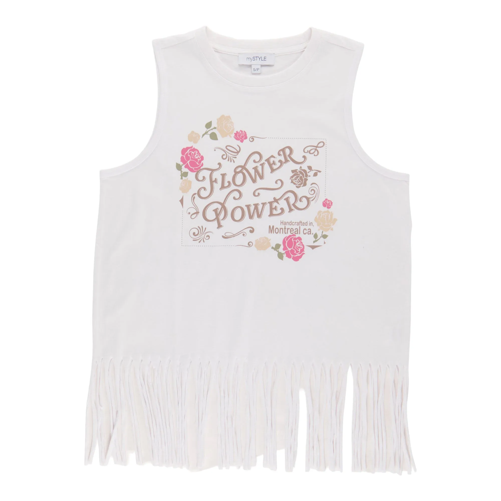 mySTYLE Women's Fringe Tank Top sold by Giant Tiger product image thumbnail 3