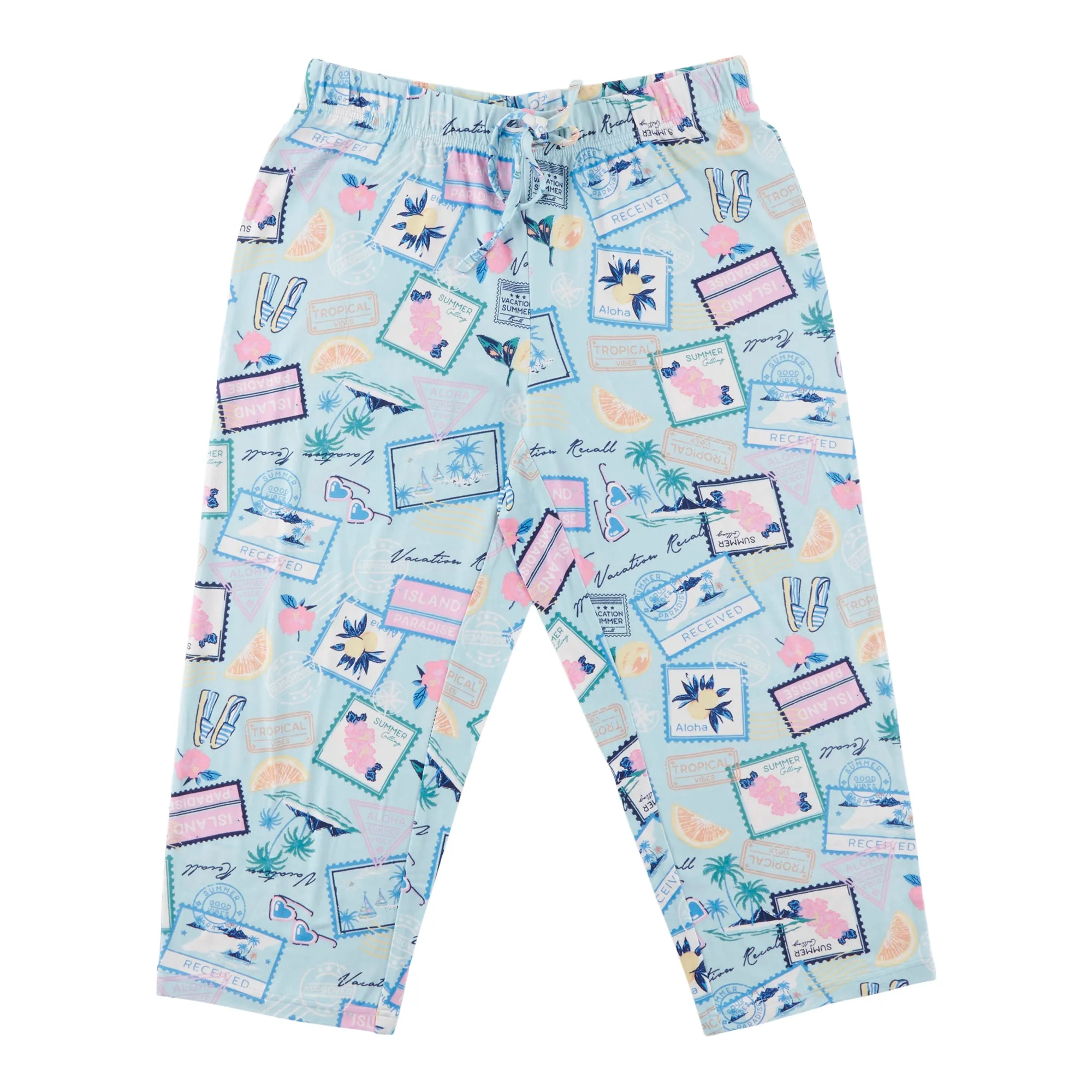 Carisma Women's Printed Capri PJ Pants sold by Giant Tiger
