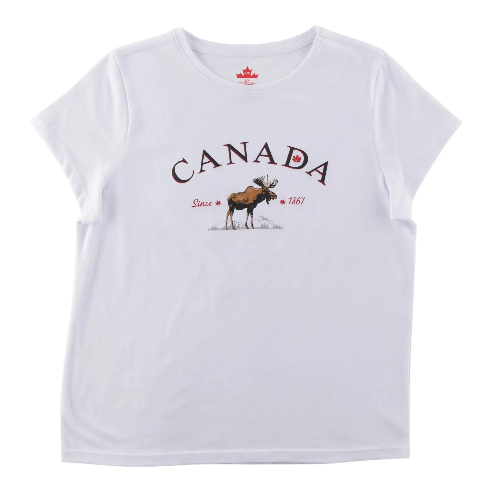Canada EH Women's Crew Neck Tee sold by Giant Tiger product image thumbnail 3