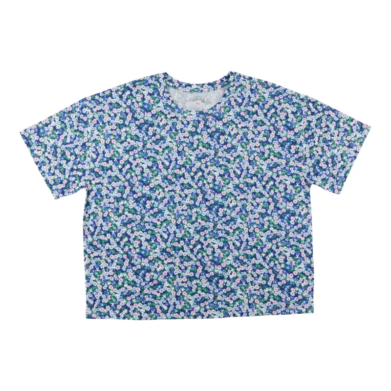 mySTYLE Women's Plus Loose Cropped Tee sold by Giant Tiger