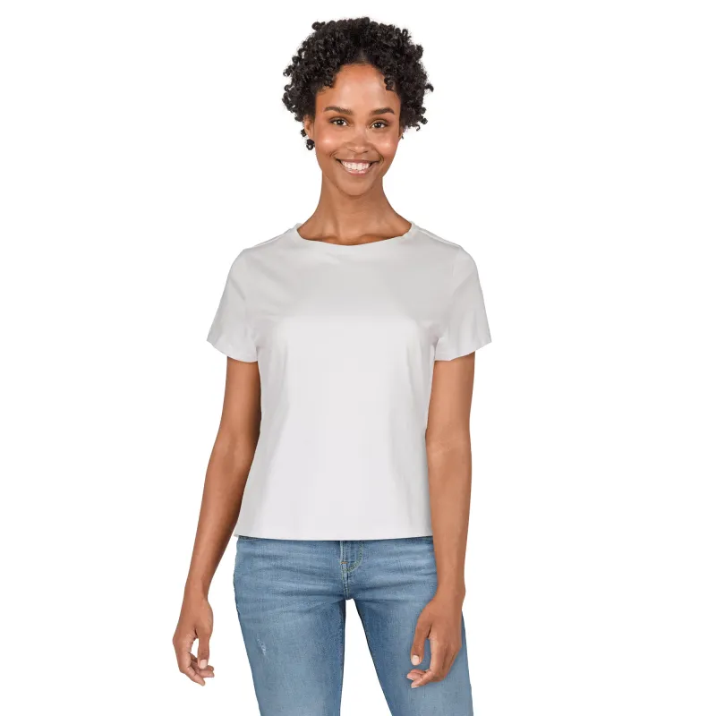mySTYLE Women's Open Back Tee sold by Giant Tiger