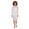 Carisma Women's Printed Long Sleeve Waffle Texture Robe sold by Giant Tiger