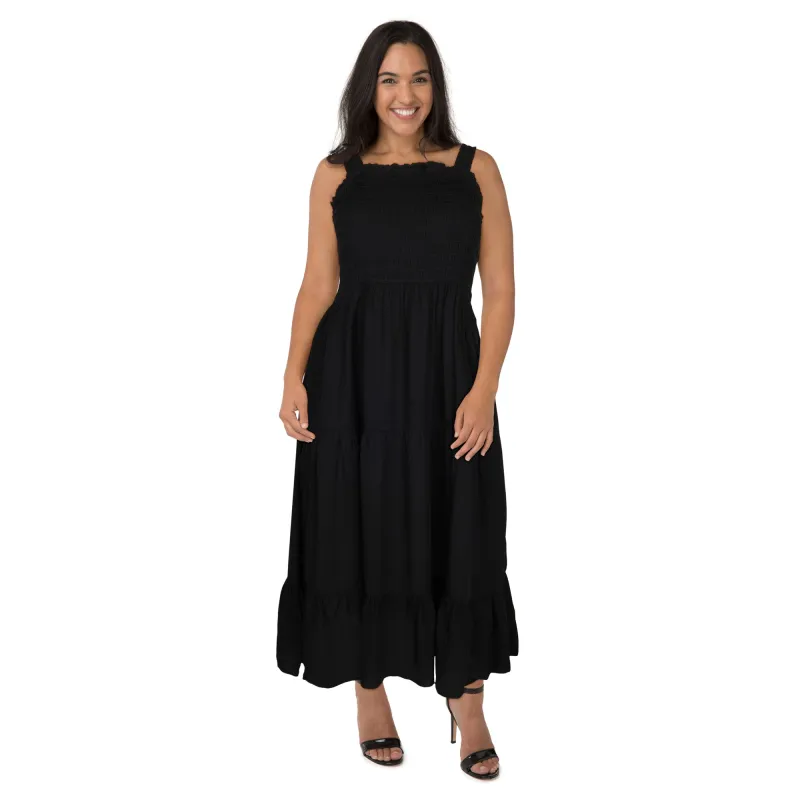 mySTYLE Women's Plus Tiered Maxi Dress sold by Giant Tiger