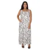 lily morgan Women's Plus Printed Midi Dress sold by Giant Tiger