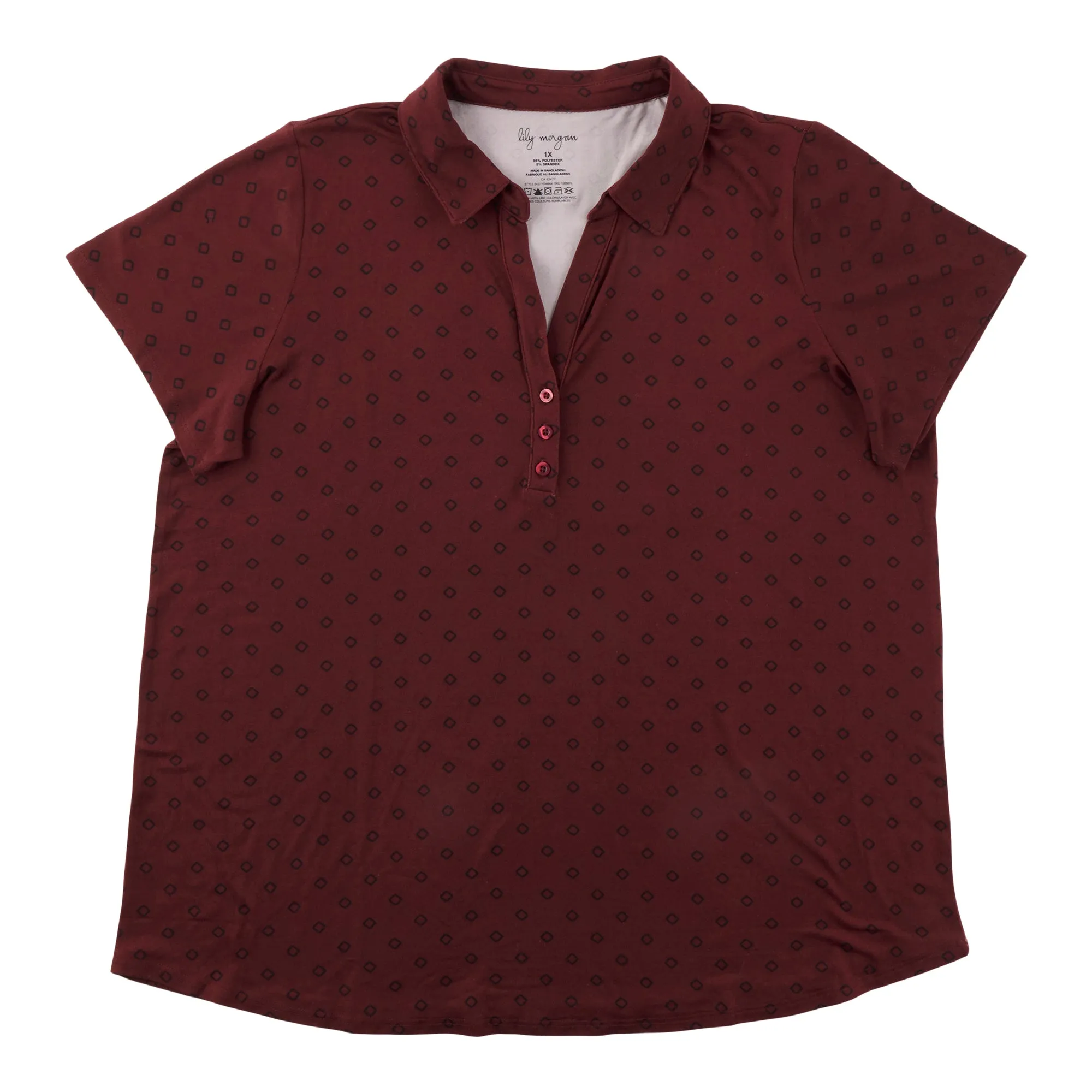 lily morgan Women's Plus Cap Sleeve Top sold by Giant Tiger product image thumbnail 4